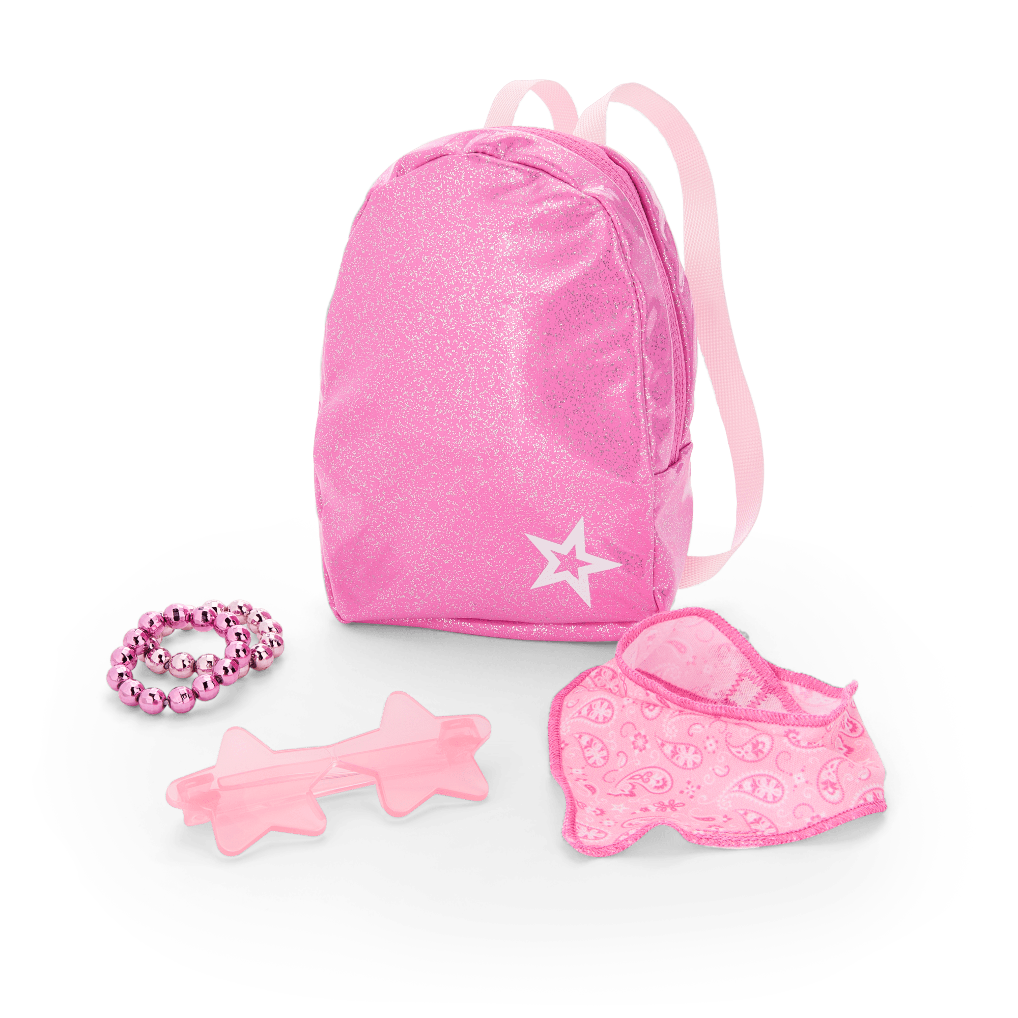 Stylish Pink Cowgirl Outfit with Matching Spotted Cow Backprint Backpack & Accessories Set | Western Fashion Costume for Women & Girls | Perfect for Halloween, Rodeo Parties & Country Themed Events