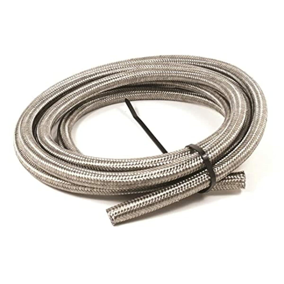 High-Performance 5320820 Double Braided Stainless Steel Racing Hose -8AN x 20