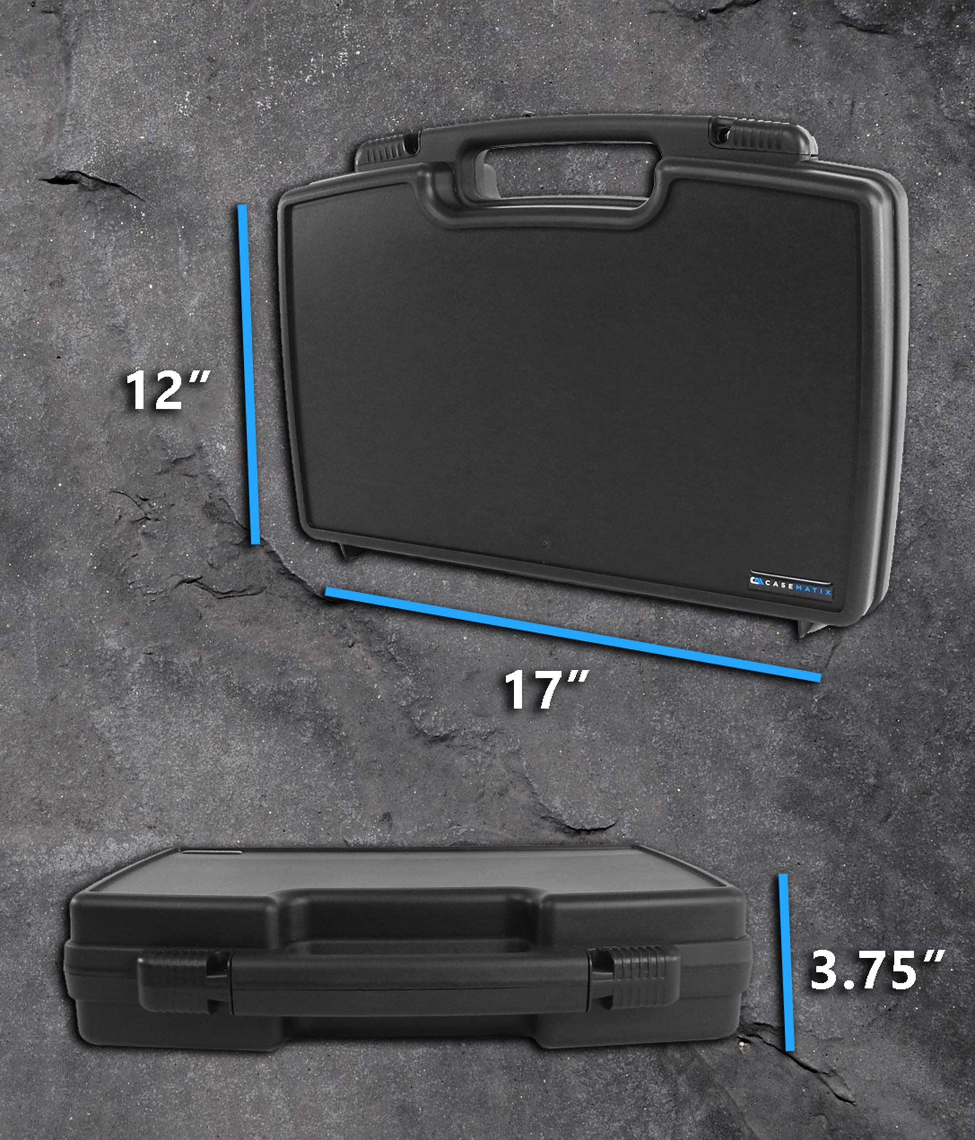 Casematix Travel Case for HP Sprocket Studio Photo Printer & Accessories | Protective Storage Pouch | Perfect for Travel, Home & Office Use