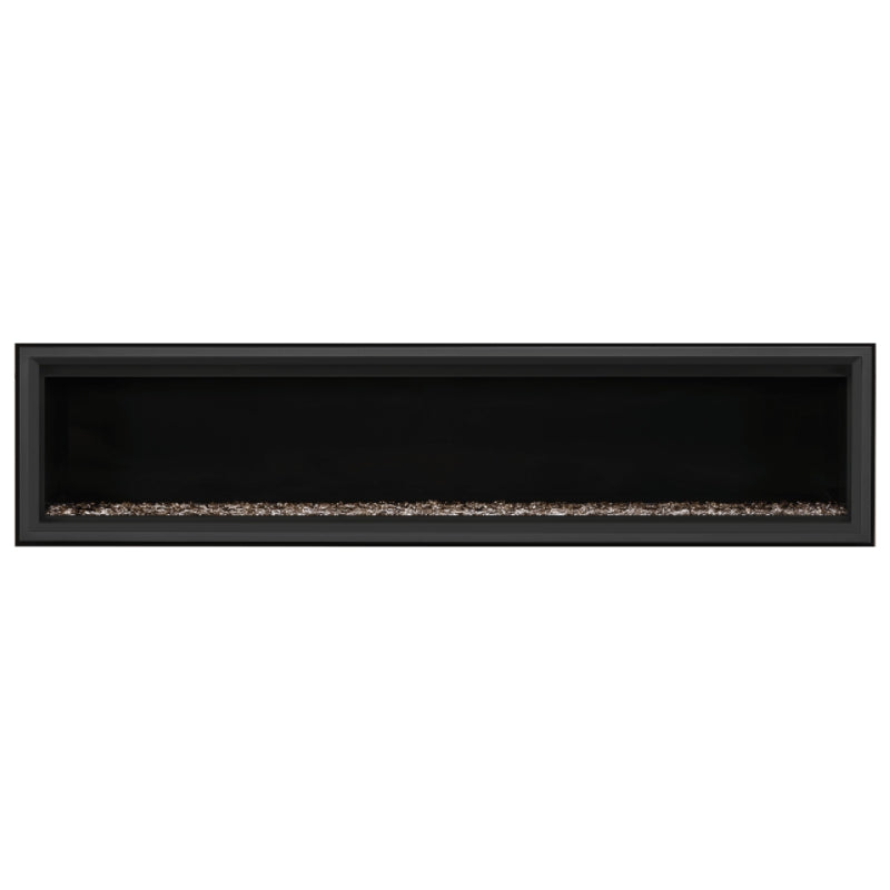 Napoleon Vector 74 Linear Direct Vent Gas Fireplace - LV74N | Modern Home Heating Solution for Living Rooms & Patios