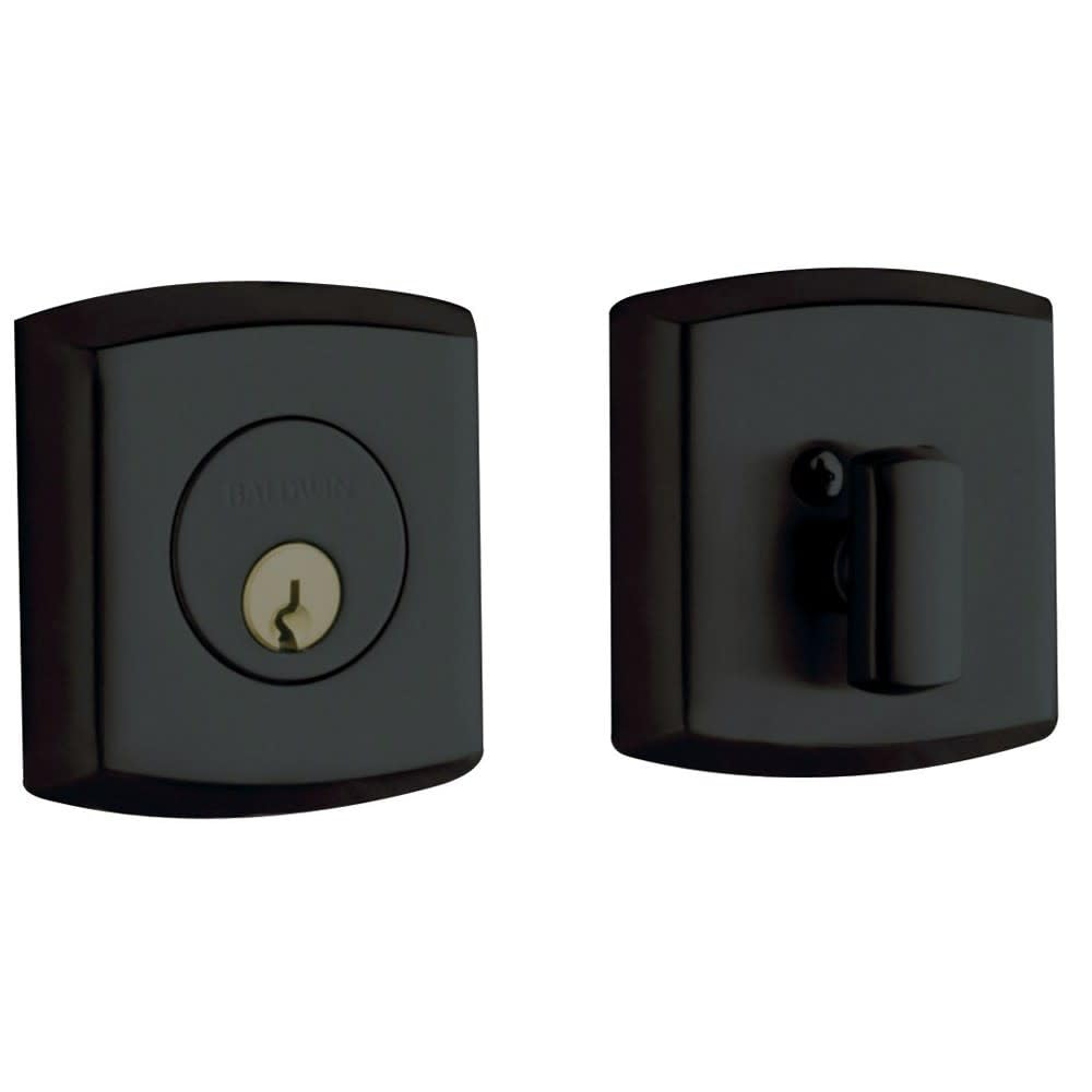 Baldwin Hardware 8285.190 Deadbolt Lock - High Security Keyed Entry Door Lock for Home & Office - Ideal for Front Door, Back Door, and Apartment Security