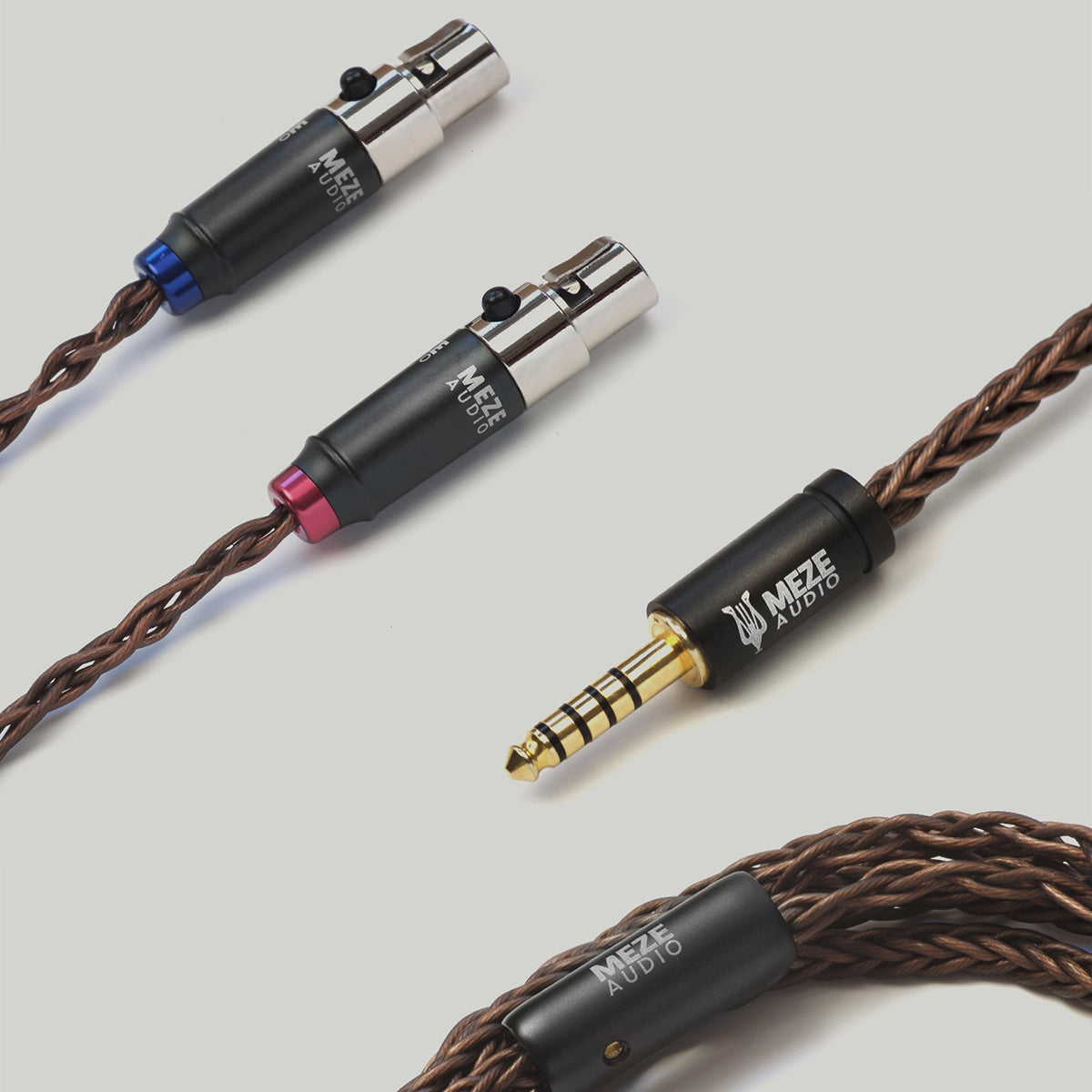 Premium Meze Mini XLR Copper PCUHD Audio Cable for Elite & Empyrean Headphones - Open Box - Perfect for Audiophiles & Studio Recording
