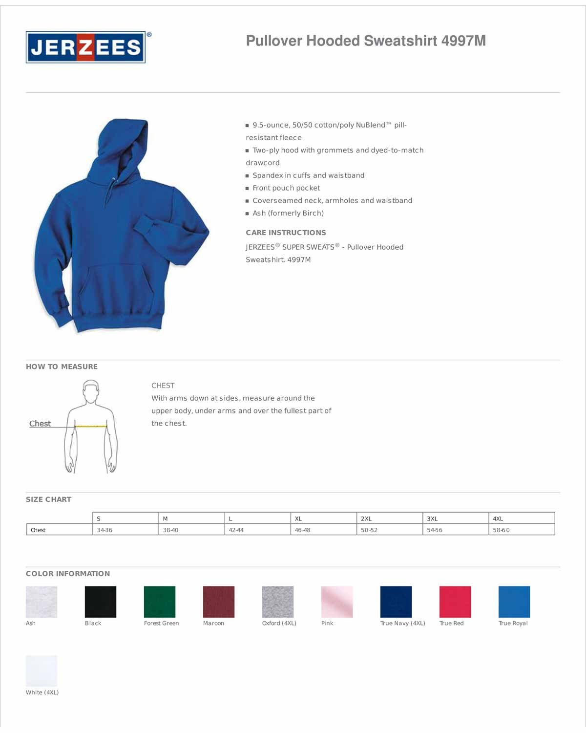 Jerzees Men's Hoodie - Soft & Comfortable Pullover Sweatshirt for Casual Wear, Gym, and Outdoor Activities