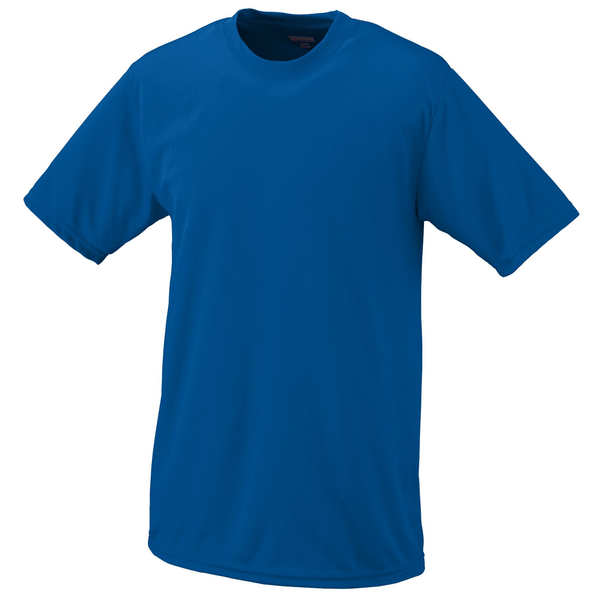 Augusta Sportswear 100% Polyester Moisture-Wicking Performance T-Shirt for Men - XL Size in Royal Blue - Gym, Running & Outdoor Activities