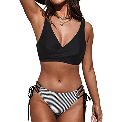 Black and White Bikini