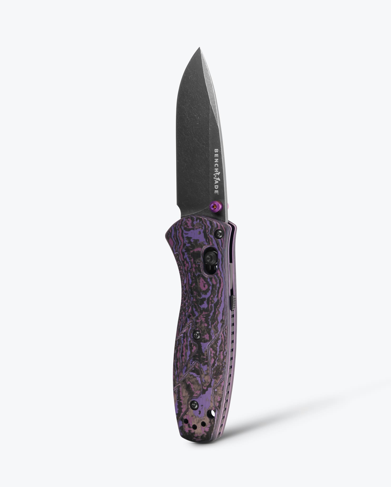 Mini Barrage® Folding Pocket Knife - Purple Haze Drop Point Blade | EDC, Outdoor Camping & Everyday Carry Knife