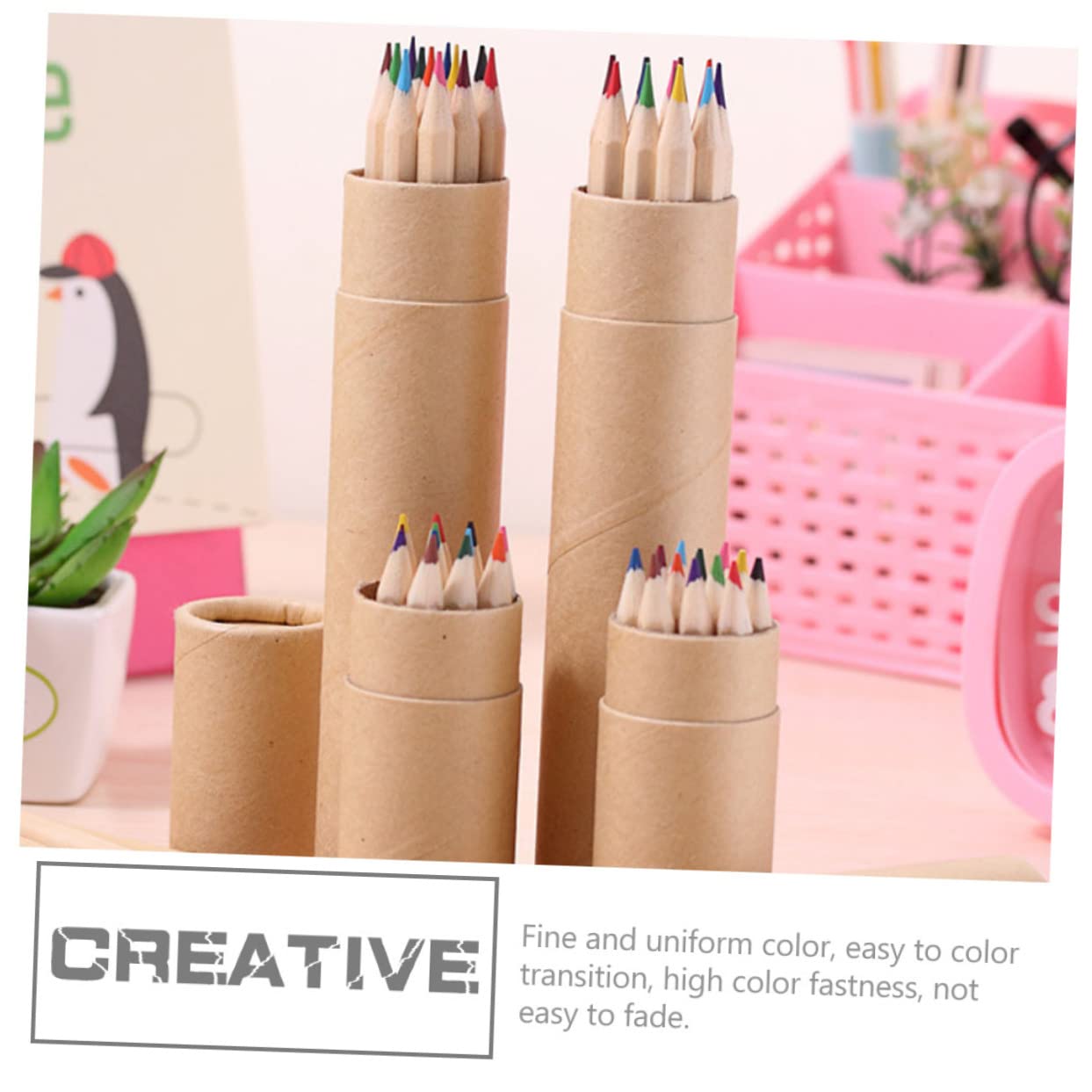 COHEALI 120 Pcs Colored Pencils Set - Vibrant Art Drawing Pencils for Kids & Adults, Professional Sketching & Coloring, Wooden School Supplies - Perfect for Classroom, Home & Office Art Projects