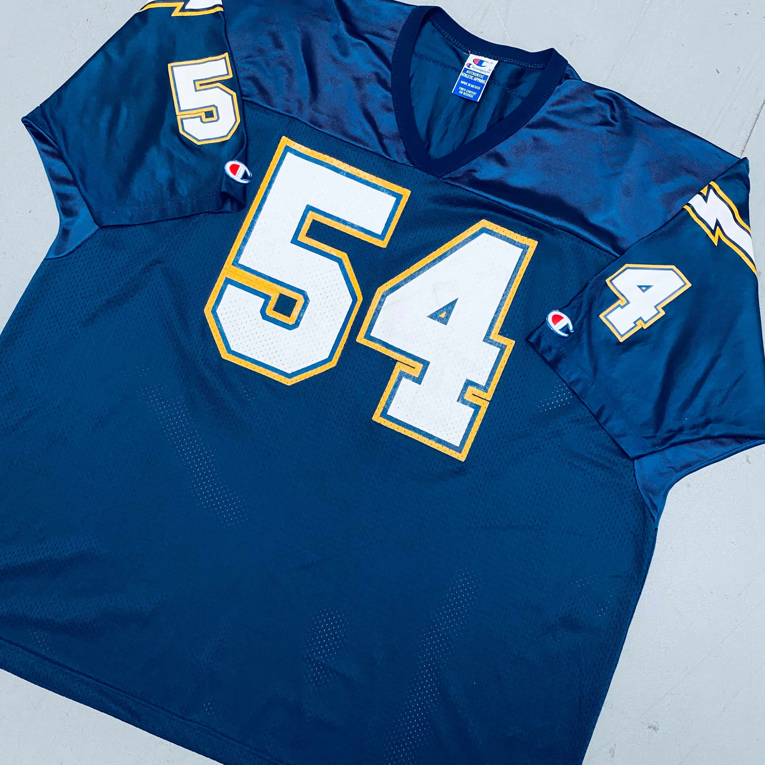 Kurt Gouveia 1996/97 San Diego Chargers Jersey XXXL - Vintage NFL Football Fan Gear for Game Day & Collectors