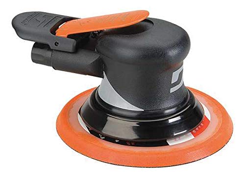 6-Inch Air Random Orbital Sander | 0.28HP Pneumatic Sander for Woodworking, Auto Body & Furniture Refinishing | Perfect for Sanding, Polishing & Surface Prep