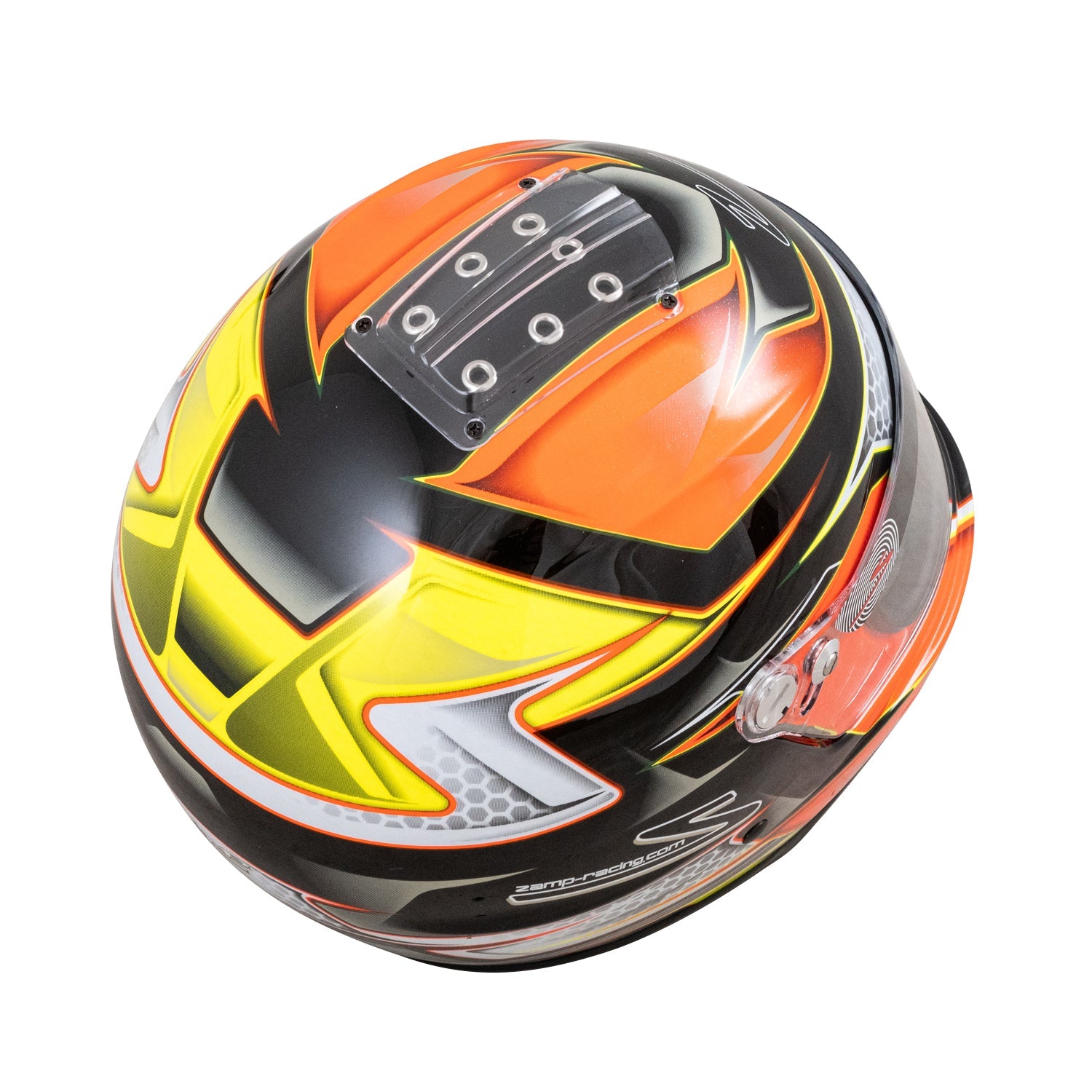 Zamp RZ 42Y C3 Youth Snell CMR2016 Certified Graphic Racing Helmet - Lightweight & Safe for Karting, Motocross & Junior Motorsports
