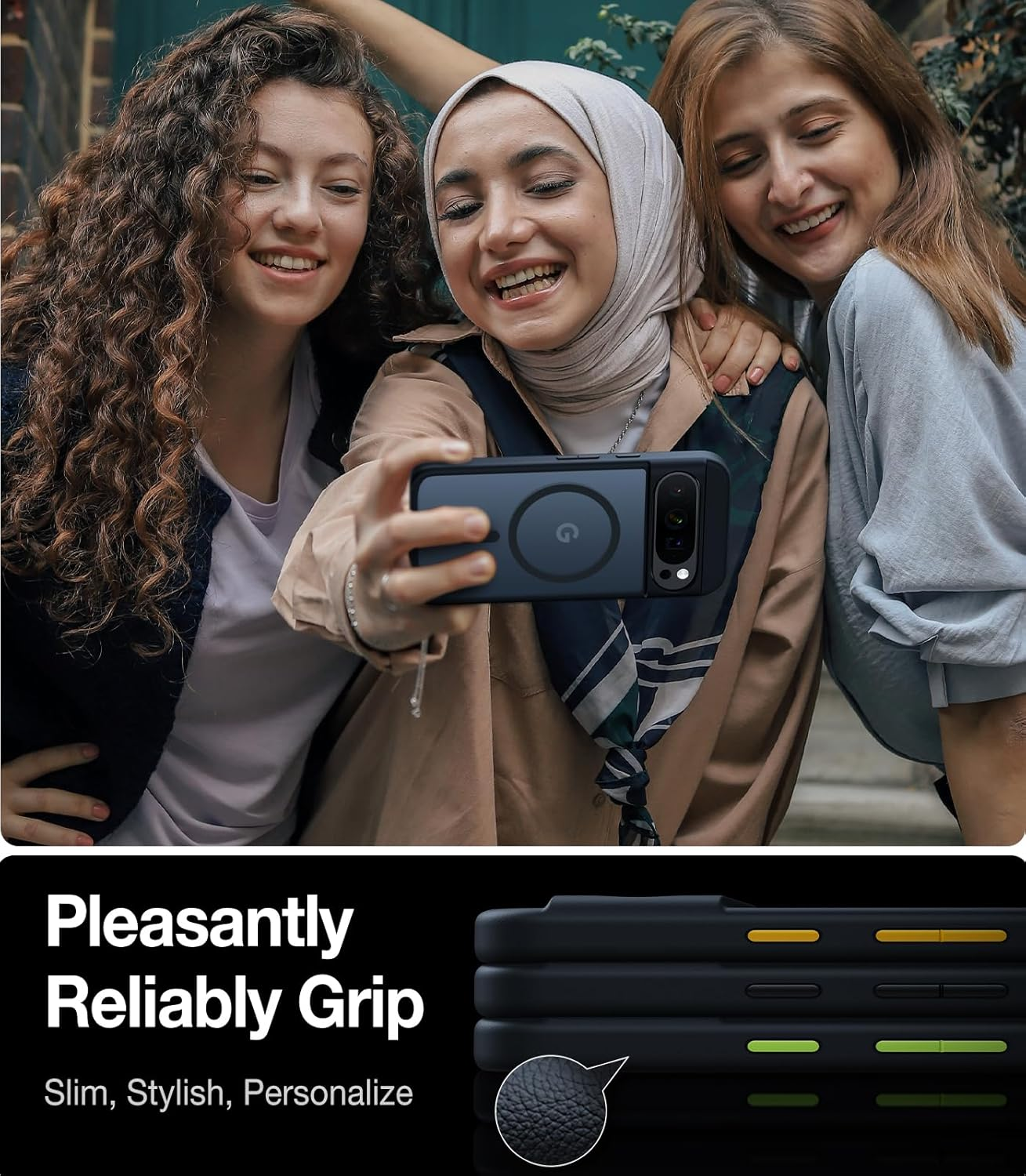 Google Pixel 9 Pro Guardian Mag Case - Slim Magnetic Phone Cover with Wireless Charging Compatibility | Perfect for Work, Travel & Everyday Protection