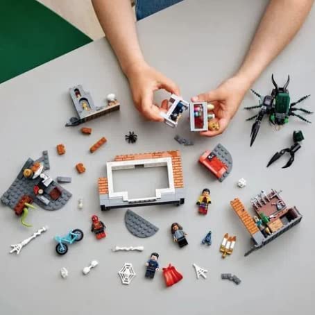 LEGO Marvel Spider-Man at The Sanctum Workshop 76185 Building Kit (355 Pieces) – Superhero Toy for Kids & Collectors – Perfect for Creative Play & Marvel Fan Gifts