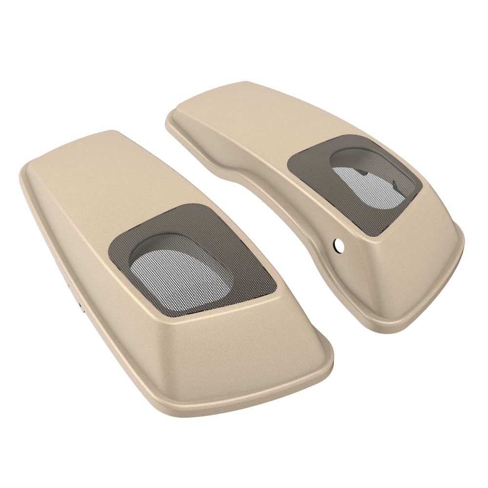 Color Matched 6X9 Saddlebag Speaker Lids for 2014+ Harley Davidson Touring Bikes - Perfect for Road Trips & Custom Audio Upgrades