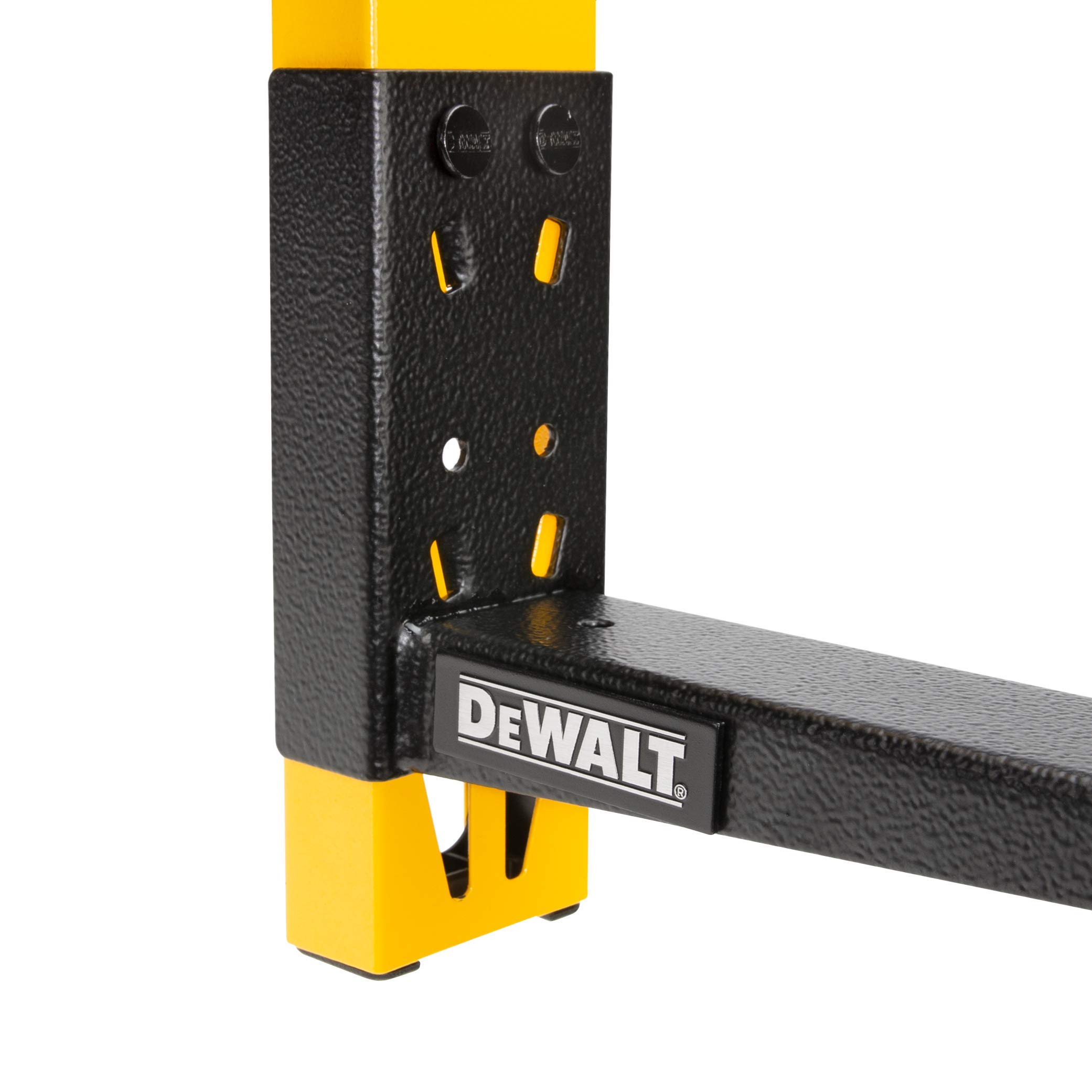 DEWALT DXSTACLR 3-Piece Wall Mount Cantilever Rack - Heavy Duty Garage Storage for Tools & Equipment - Perfect for Workshop, Garage & Industrial Organization