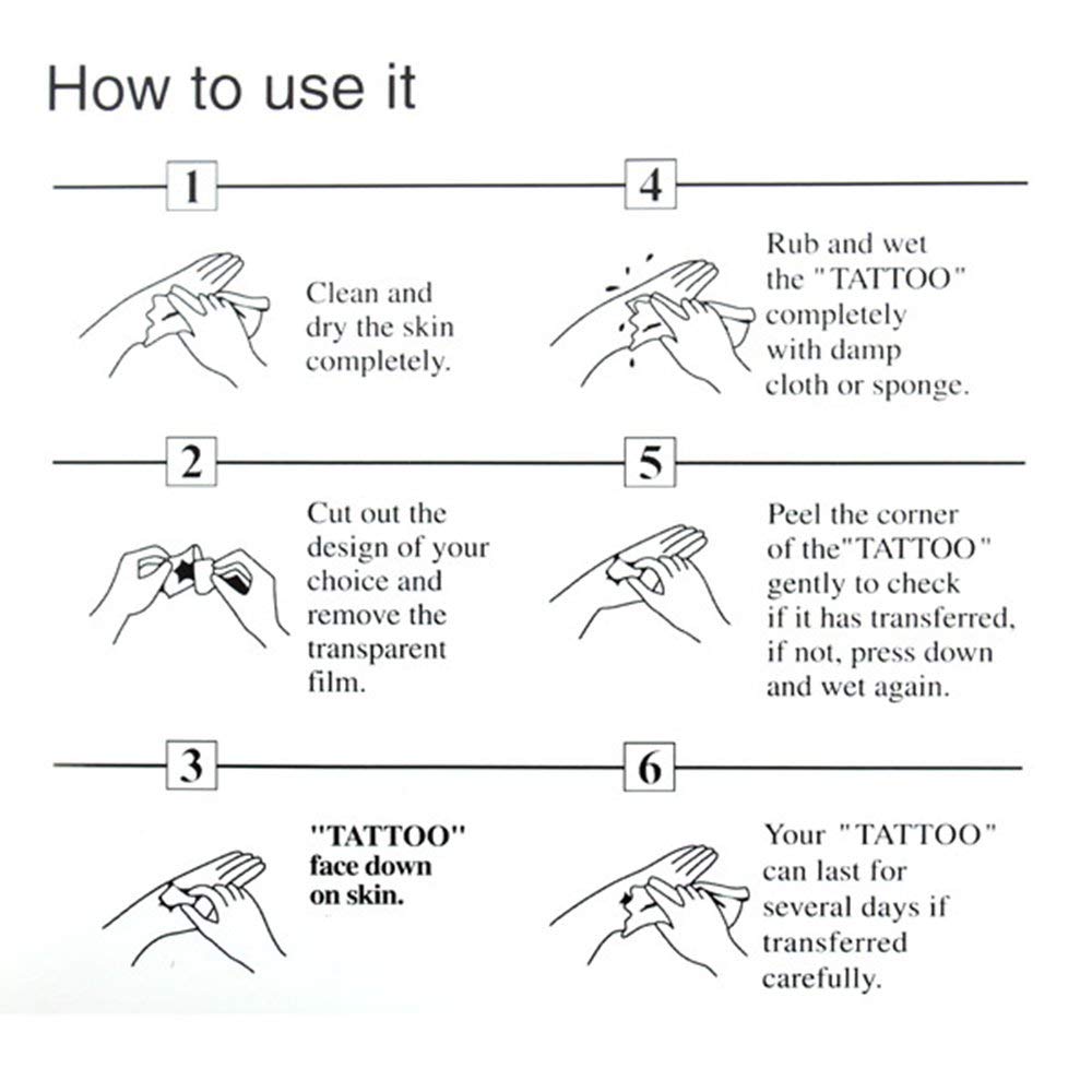 Spider Bat Horror Fake Temporary Tattoos for Halloween - Scary Face Tattoo Stickers for Women, Men & Kids | Halloween Party Supplies & Costume Accessories | Perfect for Costume Parties, Trick or Treat & Halloween Events