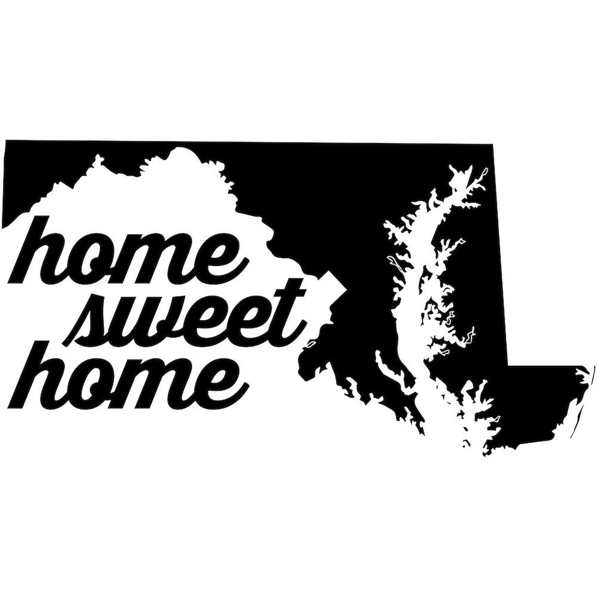 Maryland Home Sweet Home 11 oz Ceramic Coffee Mug - 325ml Travel Mug for Tea & Hot Drinks - Perfect Gift for Maryland Lovers, Office Use & Home Decor