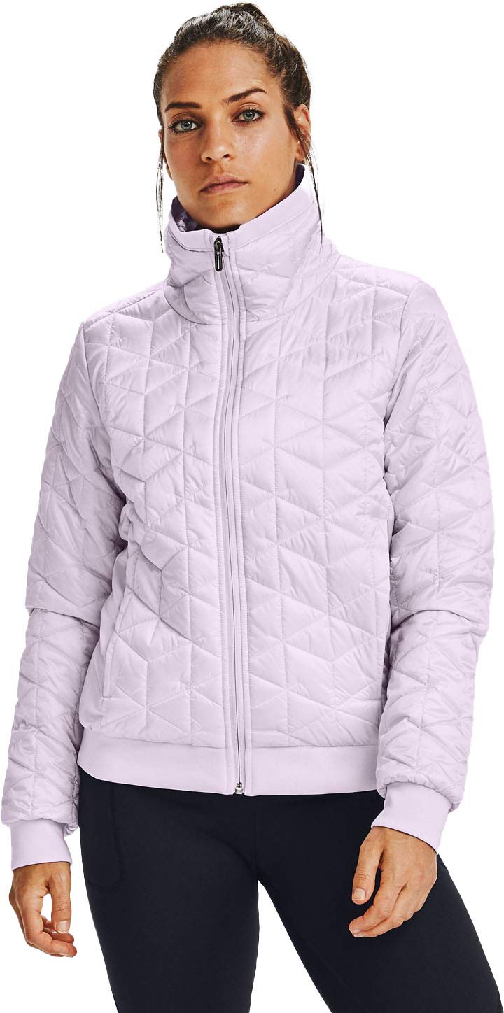 Under Armour Women's ColdGear Reactor Performance Jacket - Waterproof Windproof Running Jacket for Winter Outdoor Sports & Hiking