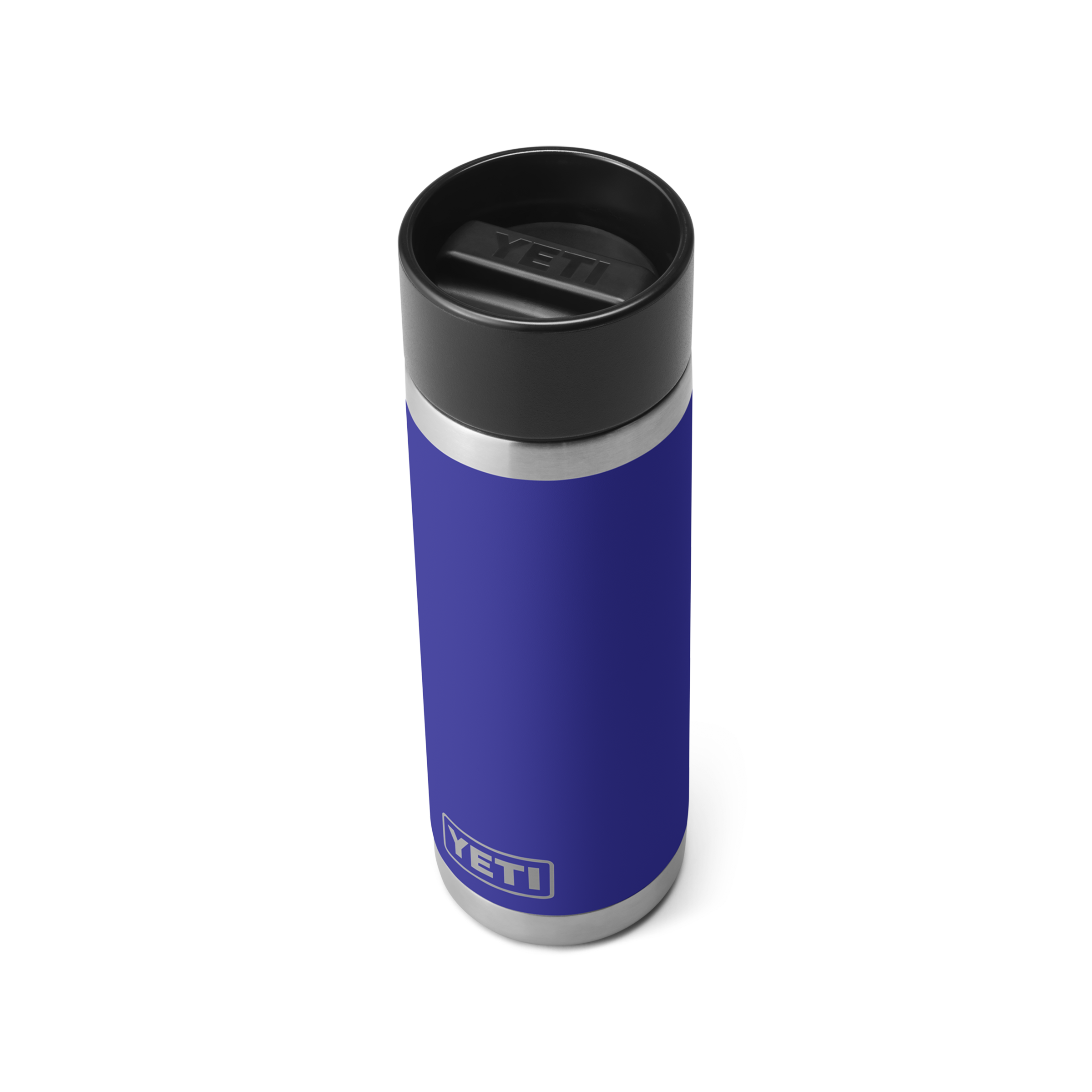 Yeti Rambler 18 oz Hot Shot Bottle - Insulated Stainless Steel Travel Mug for Coffee & Tea, Leakproof Lid, Perfect for Office, Camping & Outdoor Adventures (Offshore Blue)