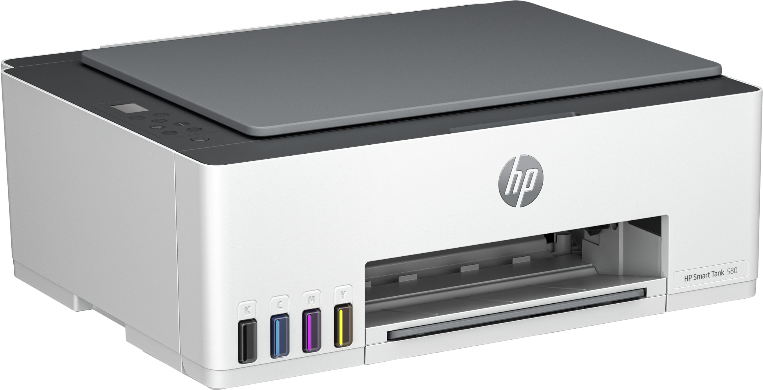 HP SmartTank 580 All-in-One Wireless Printer with A4 Color Ink | Print, Copy, Scan & Manual Duplex | Home Office & Small Business Use | Fast WiFi Connectivity for Easy Printing