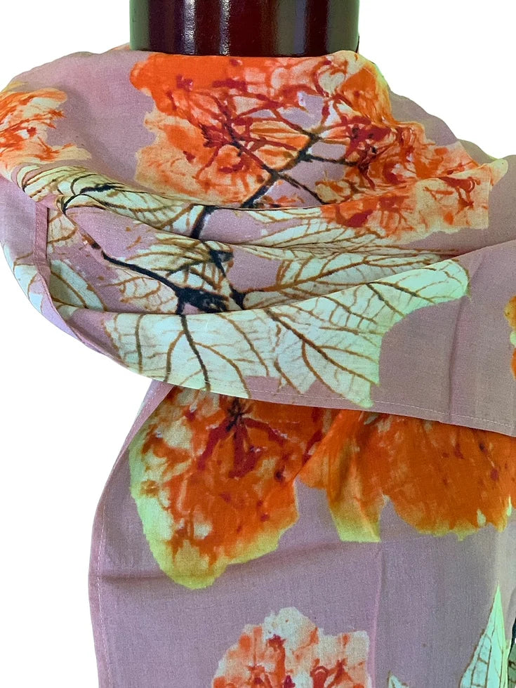 10x70 Nina J. Designs Premium Cotton Scarves - Soft, Lightweight & Breathable Fashion Accessories for Women - Perfect for Everyday Wear, Office, Travel & Special Occasions