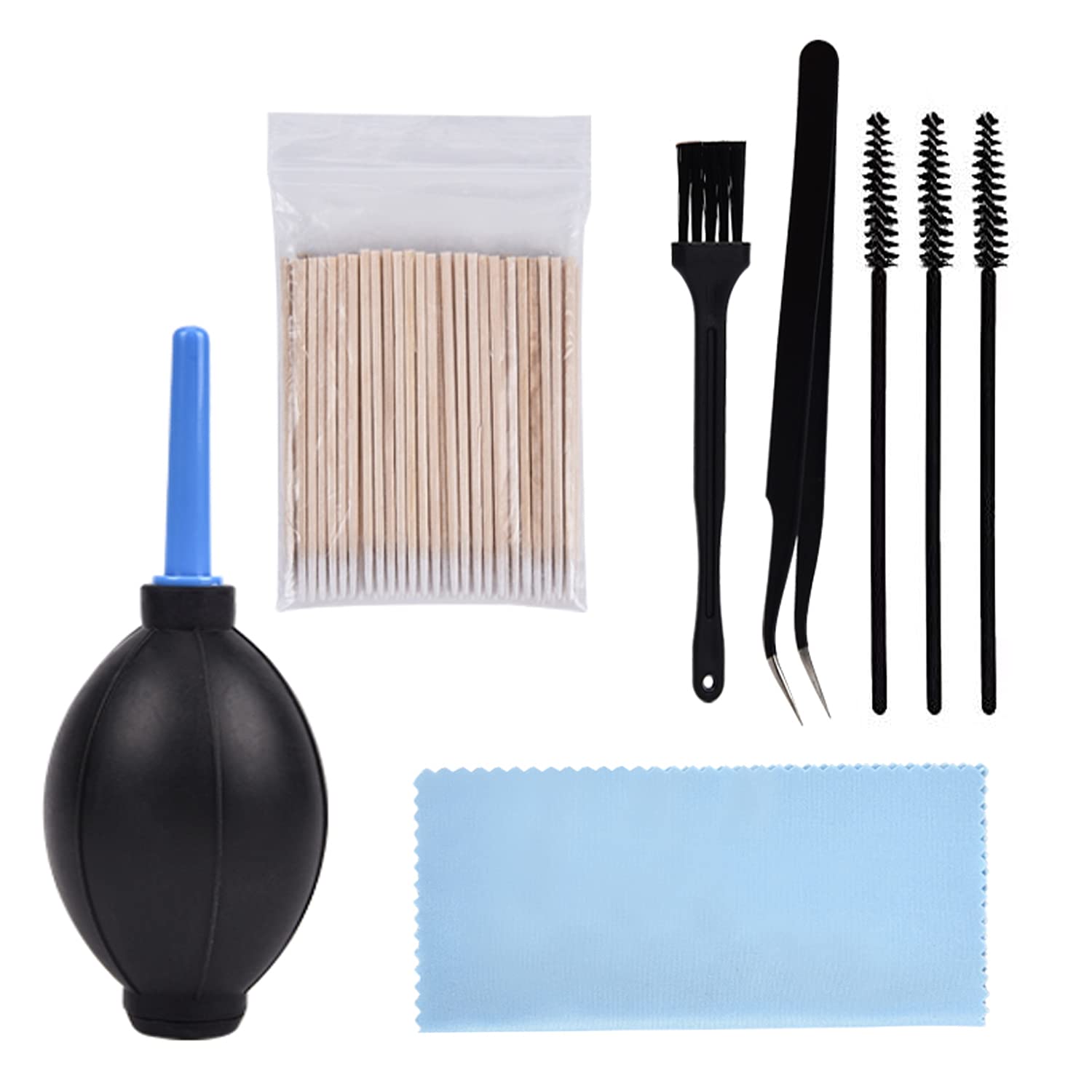 108pcs iPhone Cleaning Kit - AirPods Cleaner, Charger Port & Speaker Cleaning Tools for iPhone, AirPods, Cameras, Keyboards & Headphones | Perfect for Home, Office & Travel Use