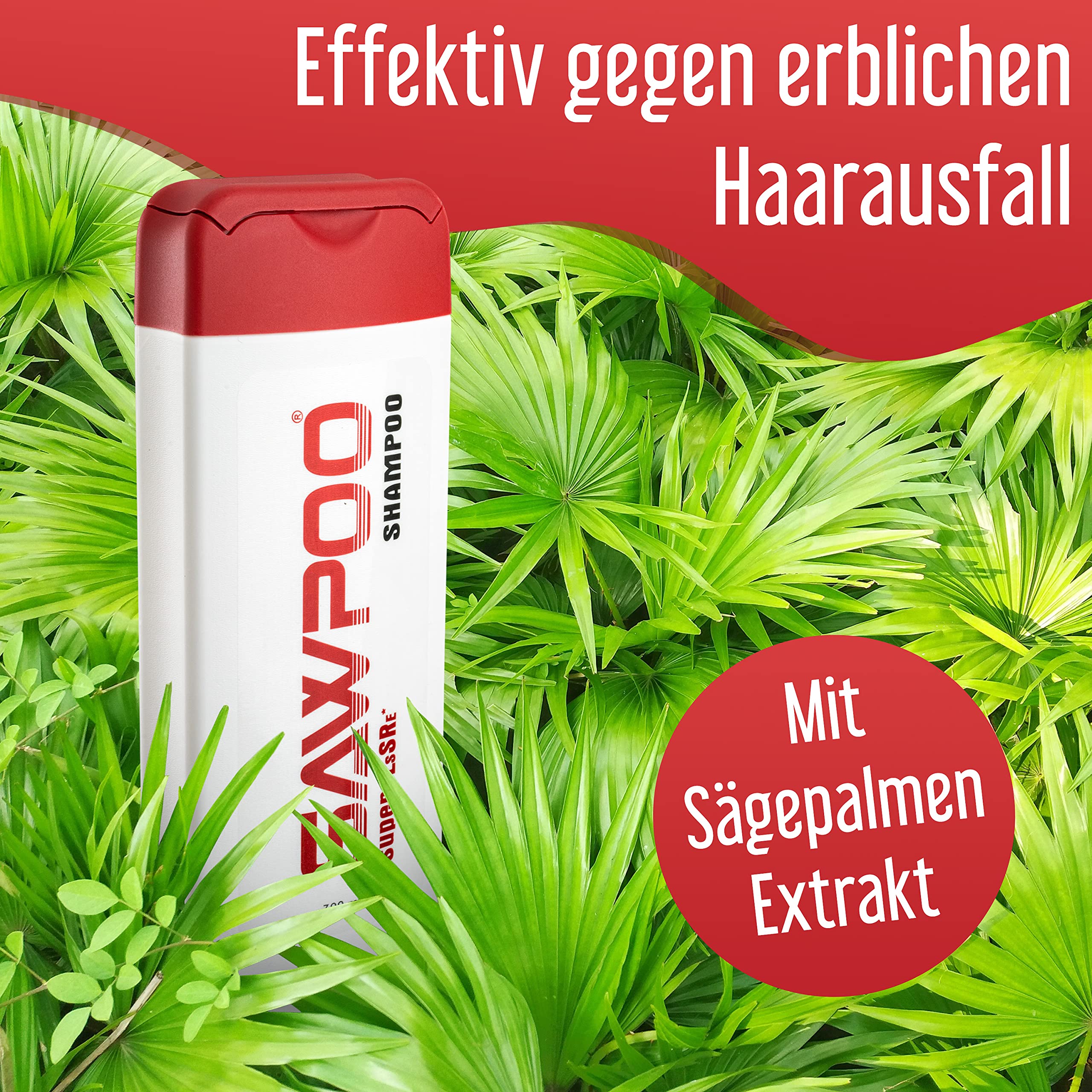 Sawpoo Biotin & Saw Palmetto Shampoo for Hair Growth - Anti Hair Loss Treatment for Men & Women - Volumizing & Thickening Shampoo for Thinning Hair (Perfect for Daily Use & Scalp Care)