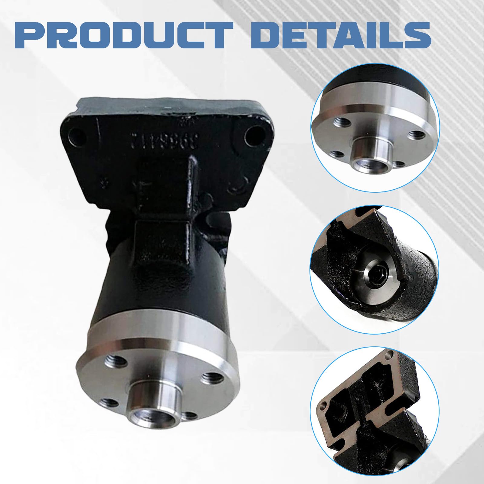 Fan Support 3911205 for Cummins G3.9 ISF2.8 B4.5S Engine - Compatible with 6BT, ISB, QSB, QSB5.9, QSB6.7 - Replaces 5261322, 84585624, 87428288, J910595, 3910595 - Perfect for Engine Repair & Maintenance