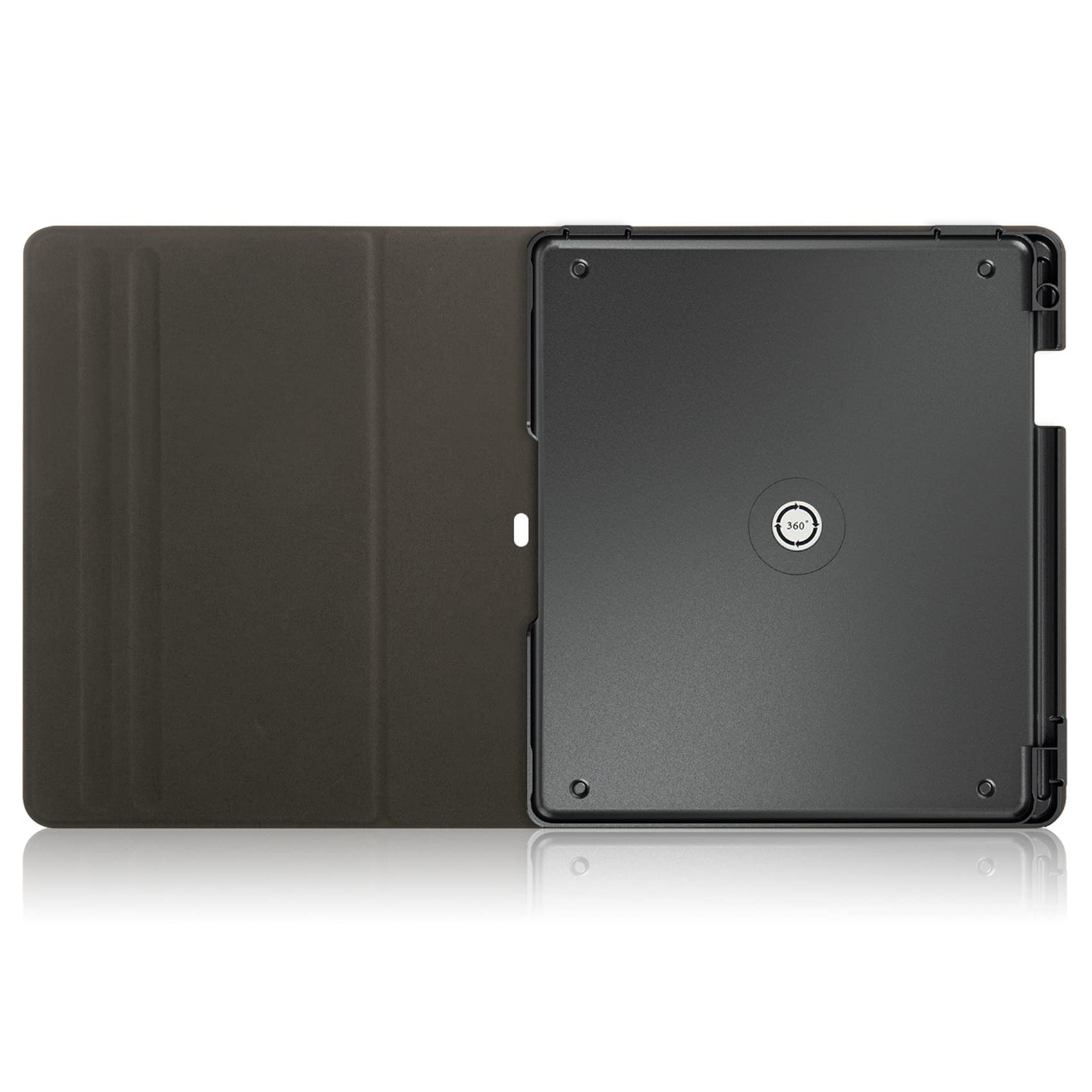 Enoxboo Protective Case with Pen Holder for Kindle Scribe 2022 - Foldable Stand Cover with 360° Rotation & Auto Wake/Sleep - Perfect for Reading, Note-Taking & Travel