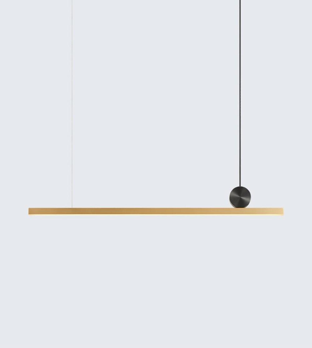 Modern Cale Suspension Lamp - Adjustable Hanging Pendant Light for Kitchen Island, Dining Room & Living Room - Industrial Style Ceiling Fixture with Edison Bulb