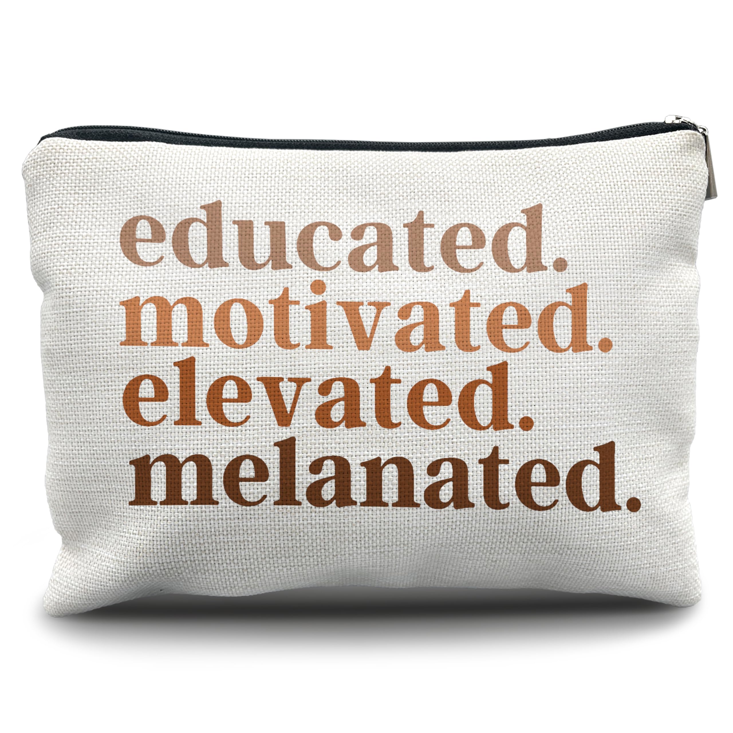 African American Makeup Bag for Women - Travel & Gifts