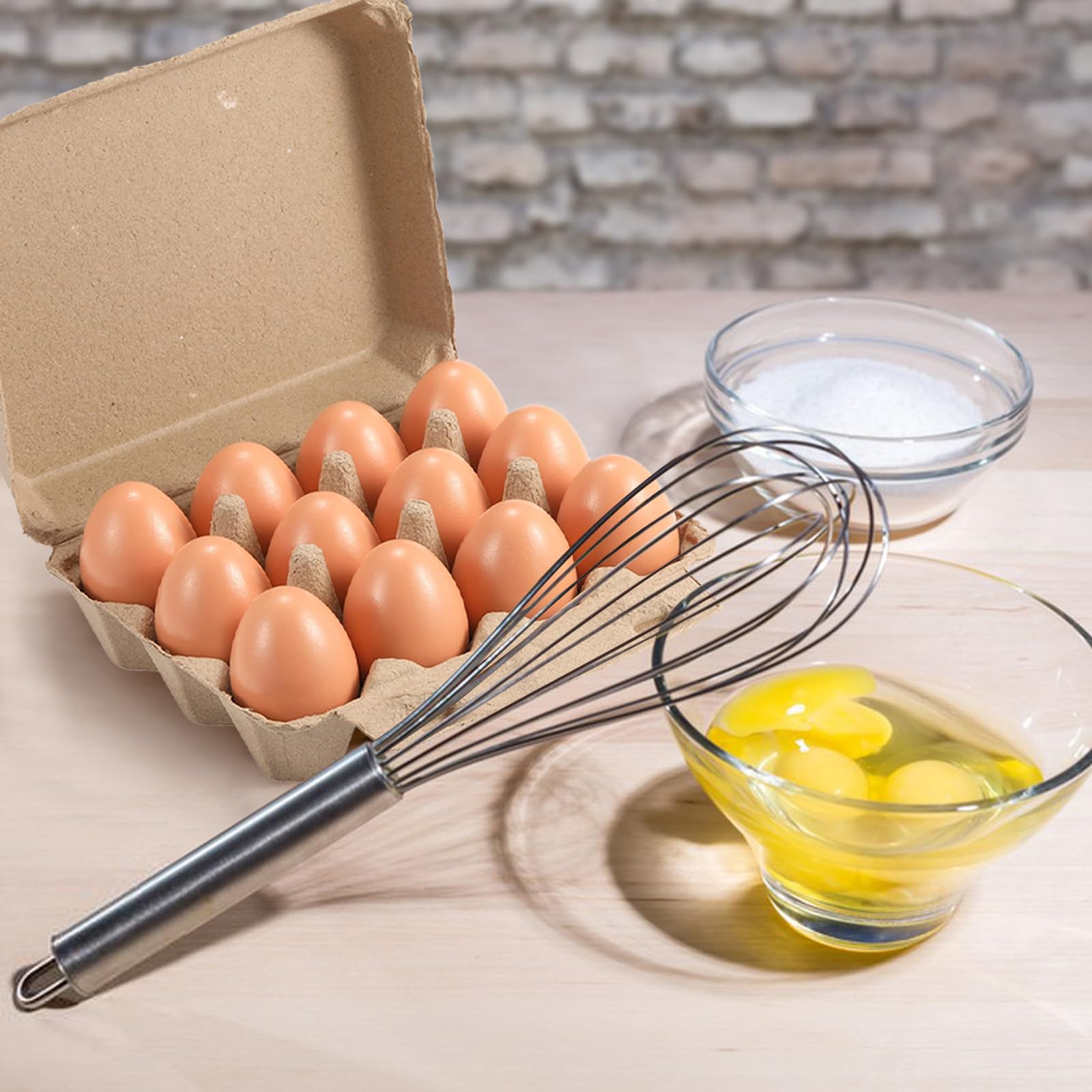30 Pack Reusable Cardboard Egg Cartons - 3×4 Style Holds 12 Eggs, Bulk Chicken Egg Crates for Farm, Farmers Market & Home Kitchen Use