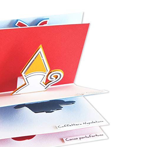 Napoli in Tasca - Handmade Pop-Up Postcard Collection - Iconic Naples Landmarks & Paper Art - Compact Travel Souvenir - Perfect for Gifts, Scrapbooking & Home Decor