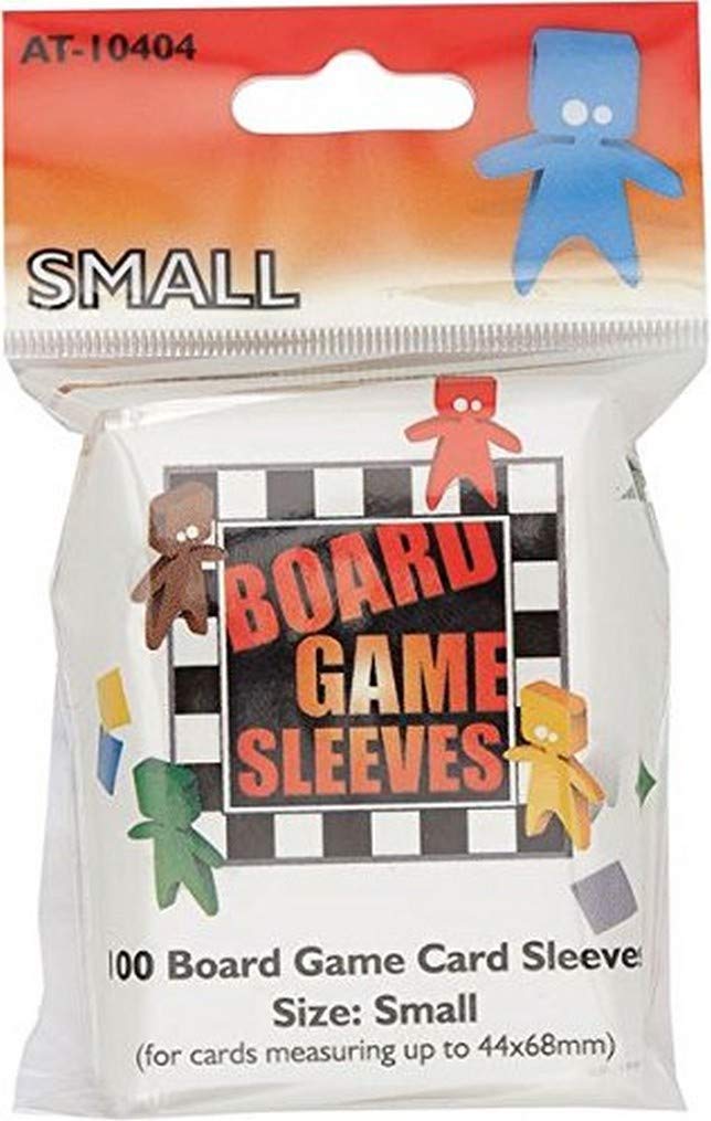 Arcane Tinmen ART10404 Small Board Game Sleeves (44x68mm) - 100 Pack - Premium Card Protectors for Magic: The Gathering, Pokémon, and Yu-Gi-Oh! - Perfect for Game Nights and Collectible Card Storage