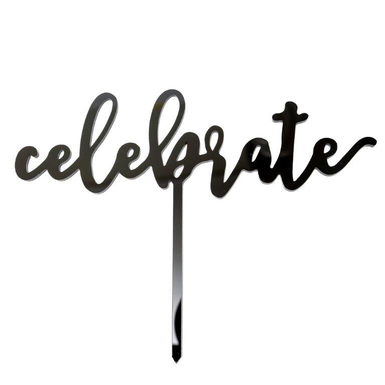 Custom Happy Birthday Cake Topper - Personalized Cake Decorations for Weddings, Anniversaries & Parties | Perfect for Special Celebrations & Events
