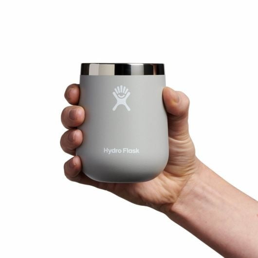 10 oz Wine Tumbler with Lid and Straw - Insulated Stainless Steel Cup for Chilled White Wine, Cocktails & Iced Coffee - Perfect for Home, Office, Travel & Outdoor Picnics