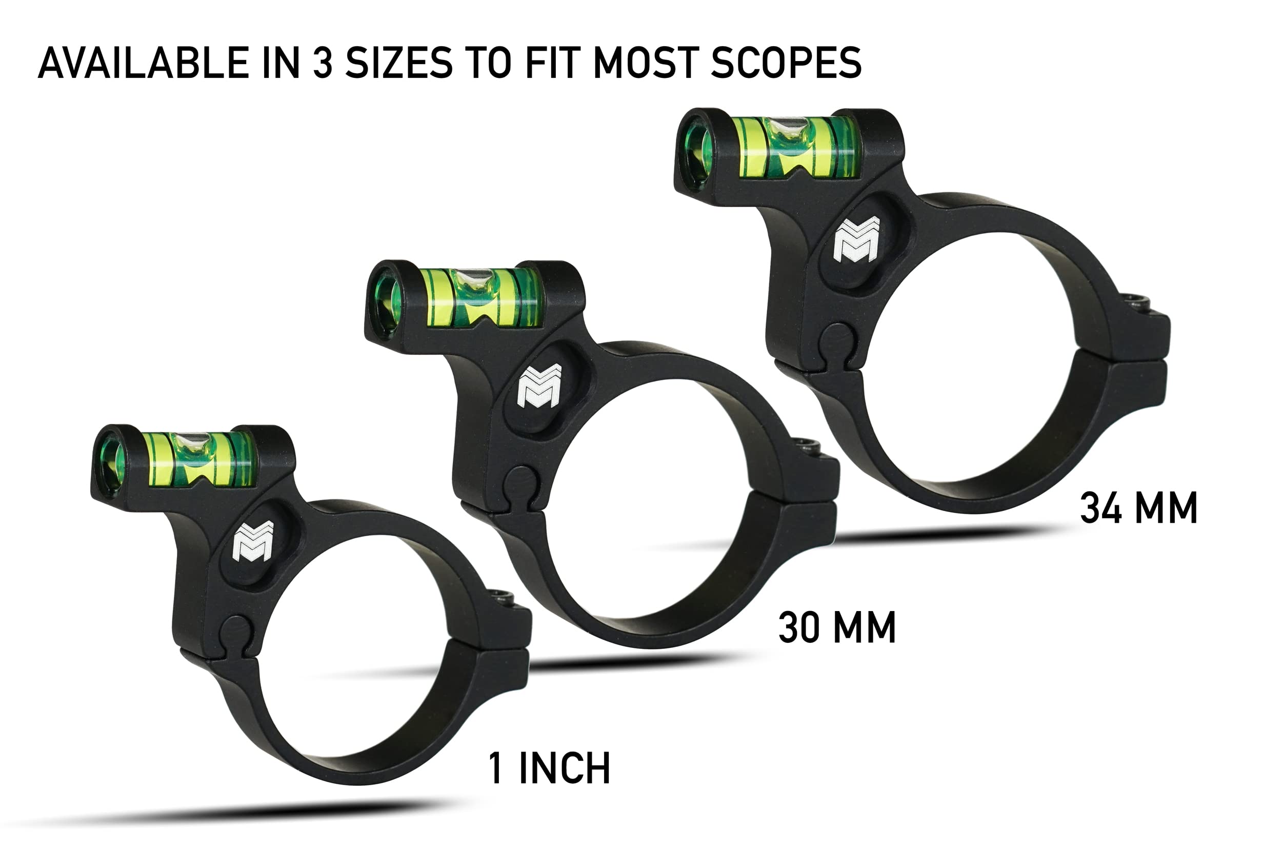 Monstrum Rifle Scope Level Bubble - Precision Shooting Accessory for Hunting & Target Practice | Durable & Accurate Scope Level for Firearms