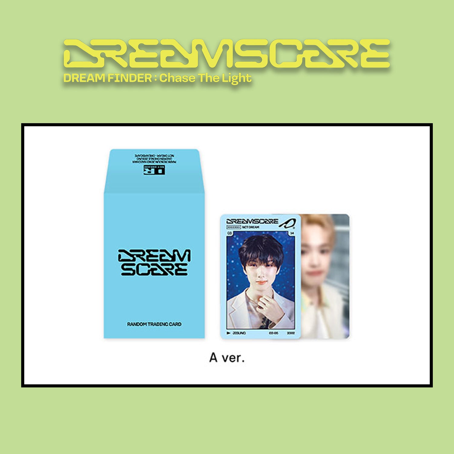 NCT DREAM Official Merchandise 'Dream Finder: Chase The Light' Trading Card Set - K-Pop Collectibles for Fans & Gift Ideas