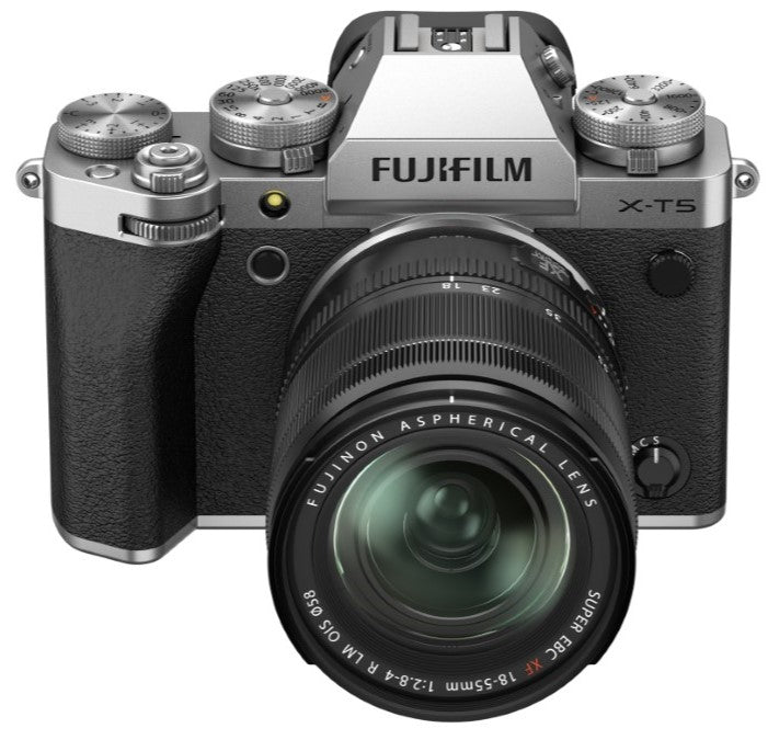 Fujifilm X-T5 Mirrorless Digital Camera with XF 18-55mm F2.8-4 Lens (Silver) - Professional Photography, Vlogging & Travel Shooting