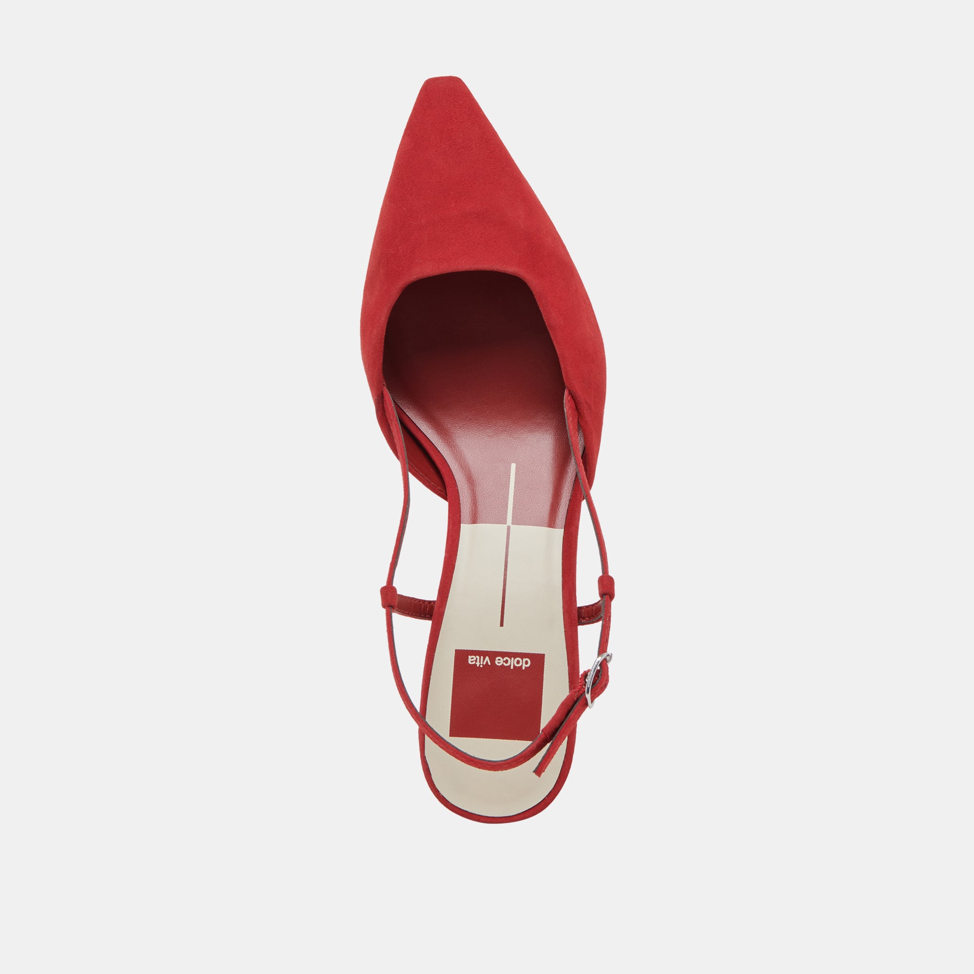 ODELA Women's Wide Heel Shoes - Crimson Suede Pumps for Comfort & Style | Perfect for Office, Parties & Special Occasions