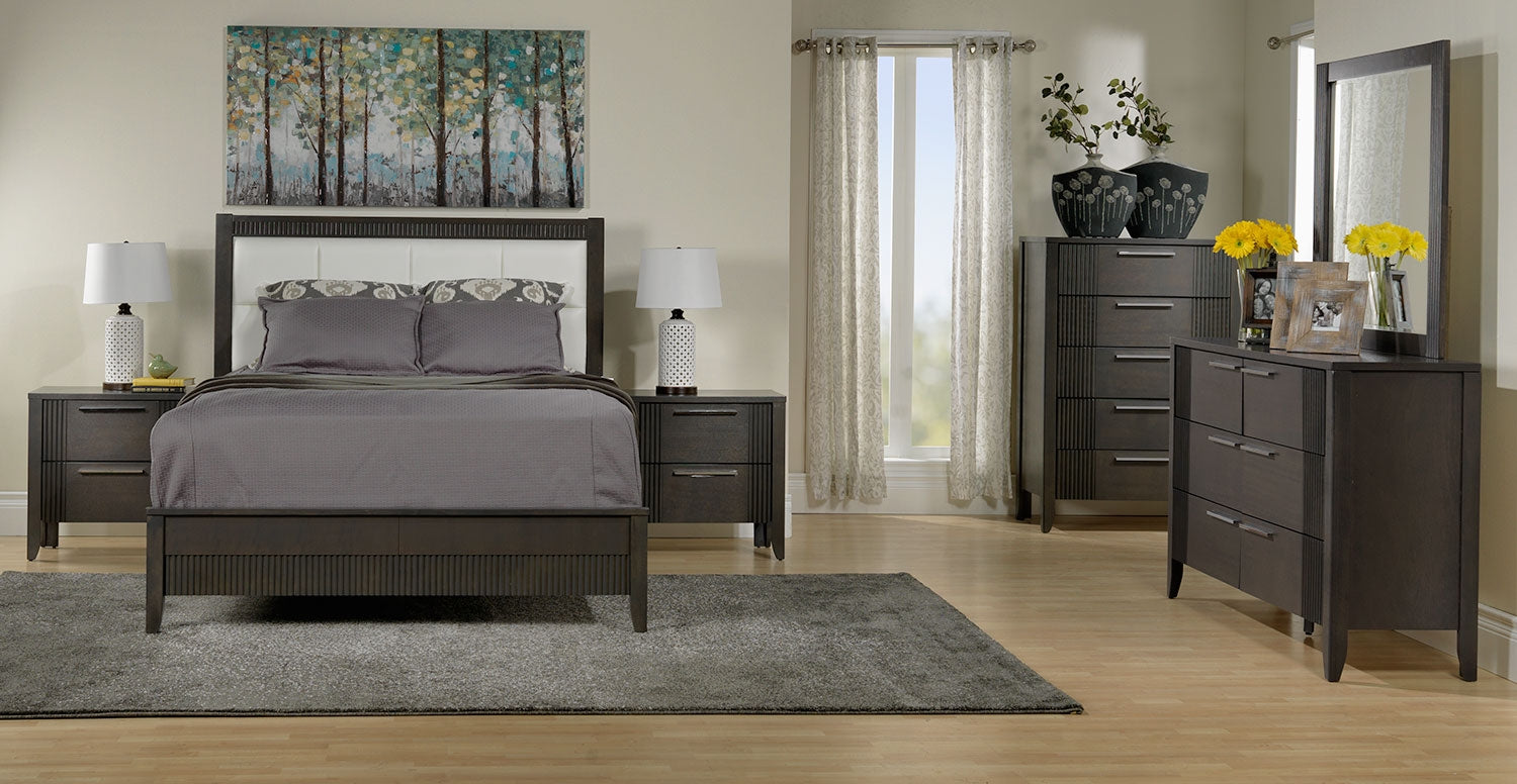 Amy Mirror Grey - Stylish Wall Mirror for Home Decor, Living Room, Bedroom, and Bathroom