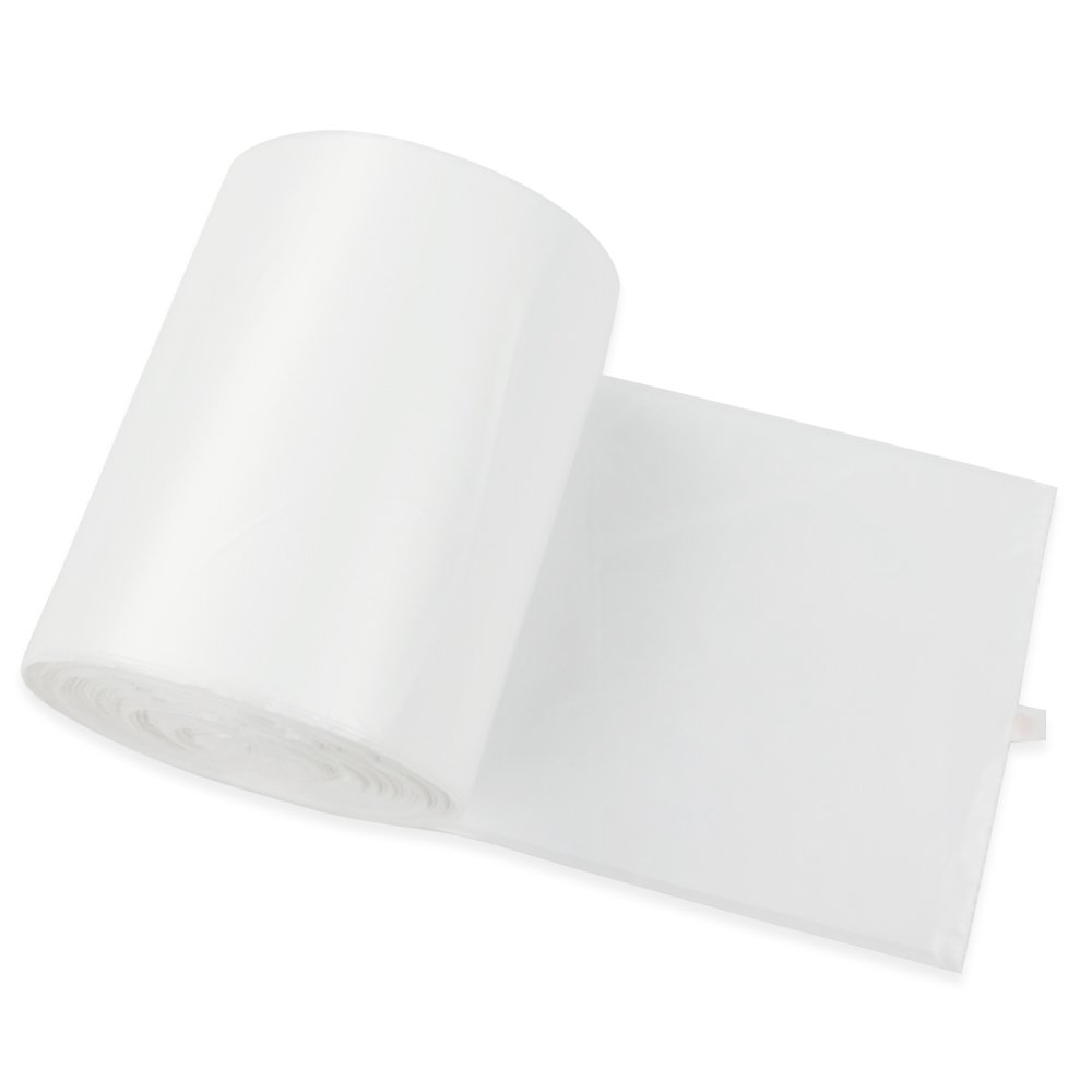 Ggbin 18 Gallon Large Trash Bags - Heavy Duty White Kitchen Garbage Bags (80 Count) for Home, Office, Lawn & Leaf Cleanup | Durable Waste Disposal Solution