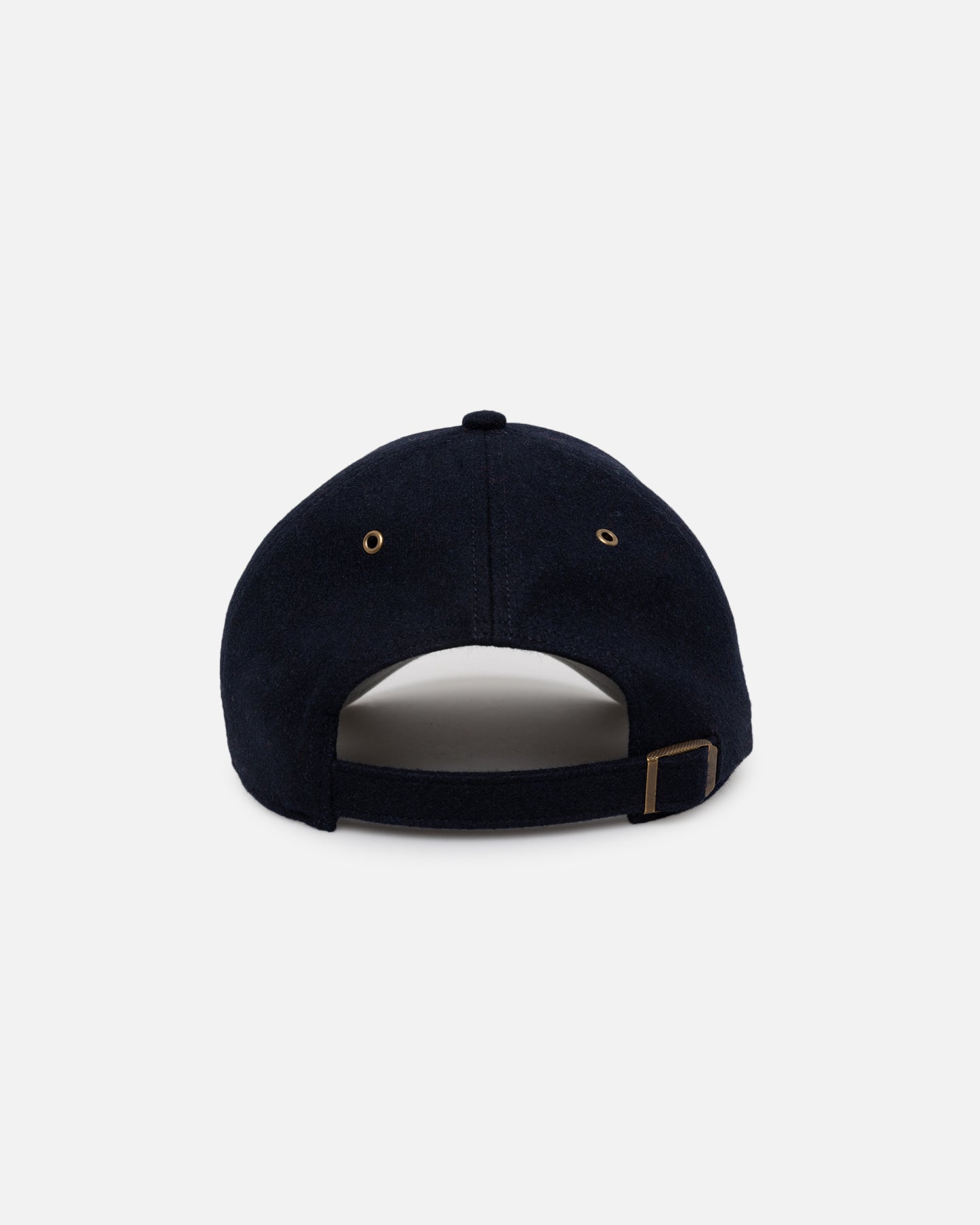 47 Brand Georgetown Hoyas Wooly Clean Up Strapback Hat - Navy Blue Adjustable Baseball Cap for Men & Women - Perfect for College Sports, Tailgating and Casual Outfits