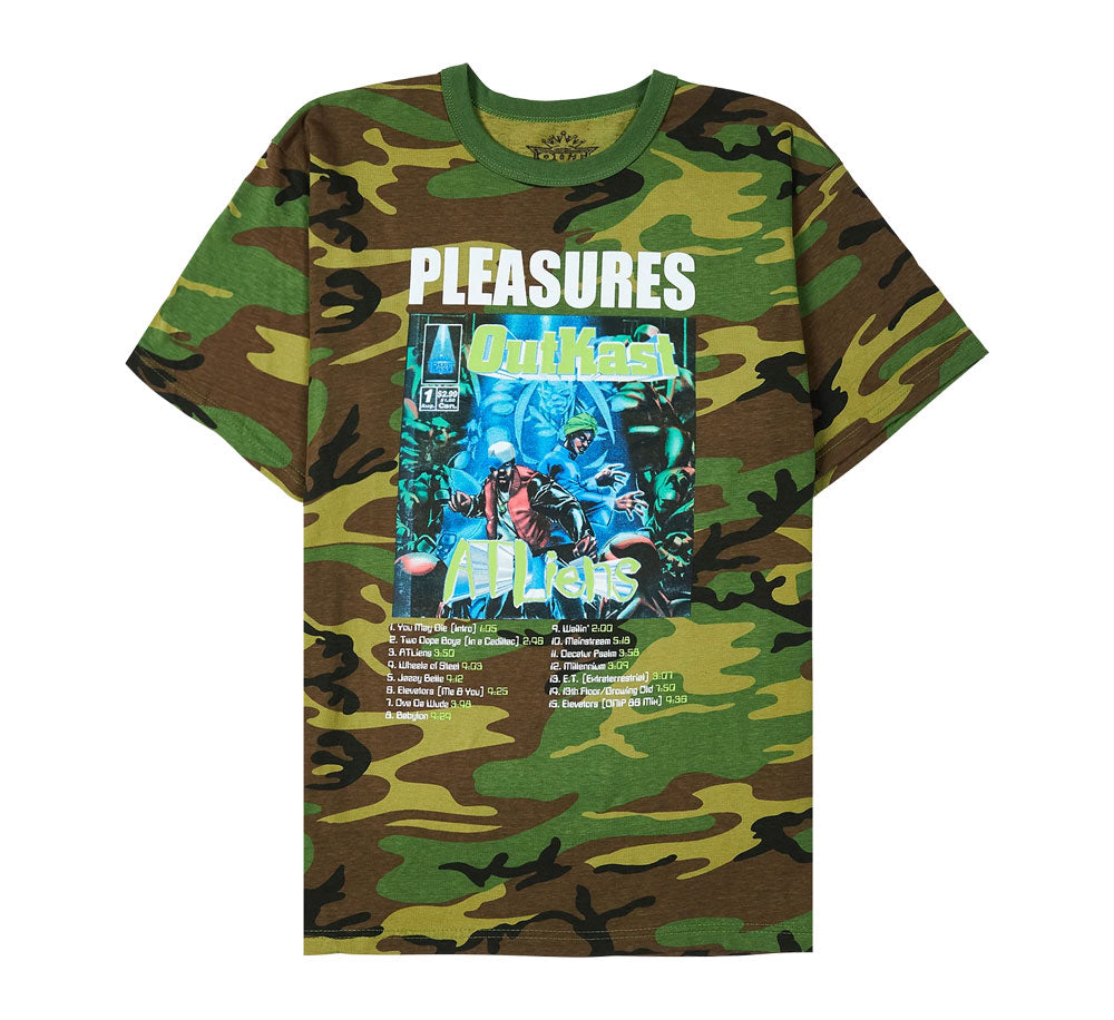 Atliens Graphic T-Shirt for Men & Women - Trendy Alien Design Cotton Tee - Perfect for Casual Wear, Street Style & Music Festivals