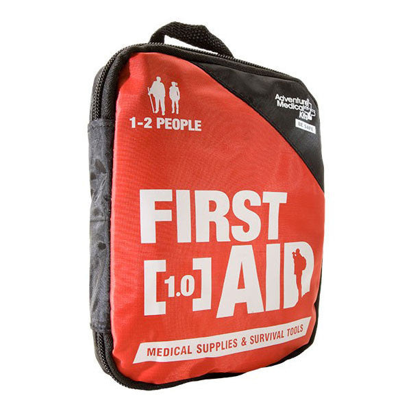 Adventure First Aid Kit 1.0 - Compact Emergency Medical Supplies for Hiking, Camping & Outdoor Activities | Essential Safety Gear for Travelers