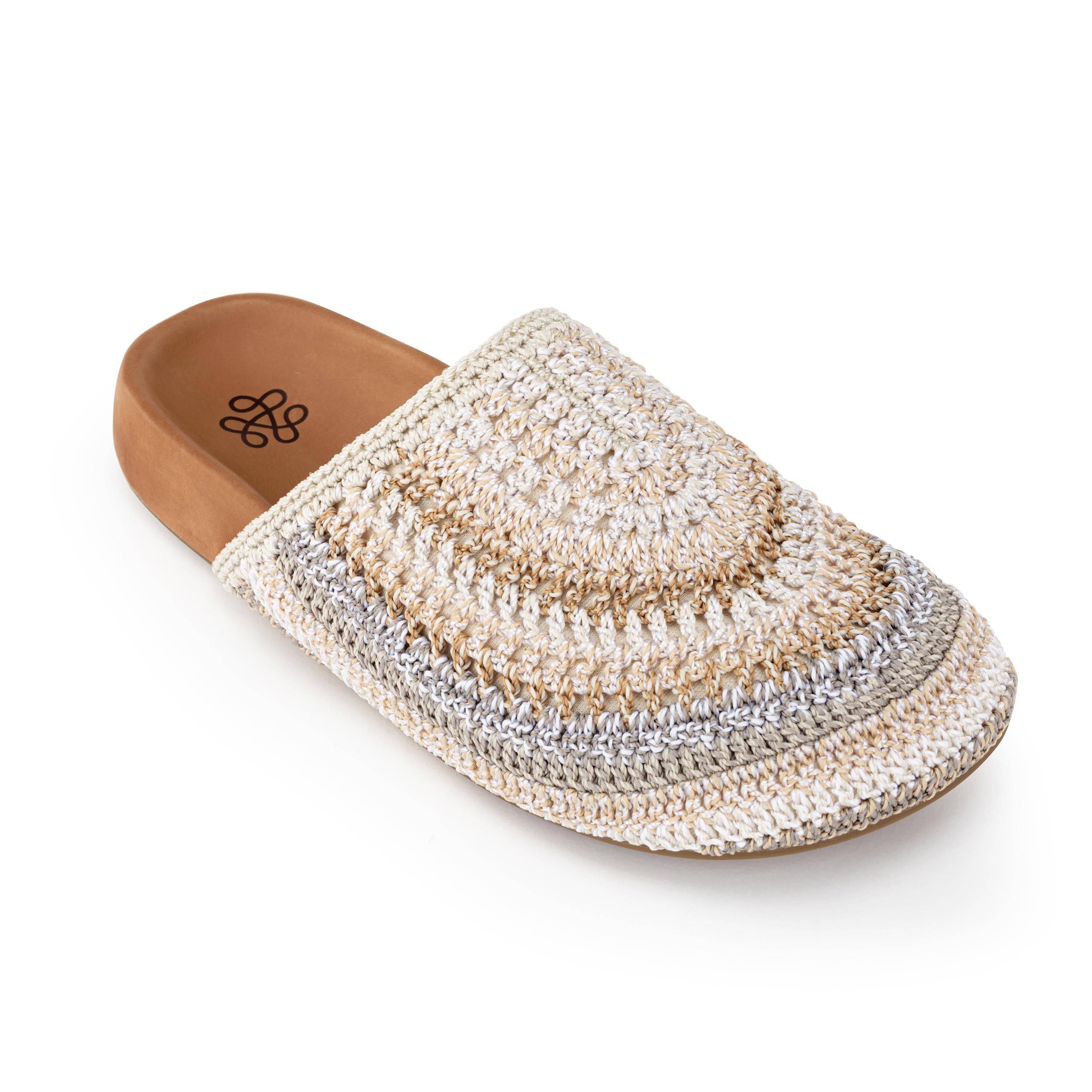 Hand Crochet - Sand Stripe