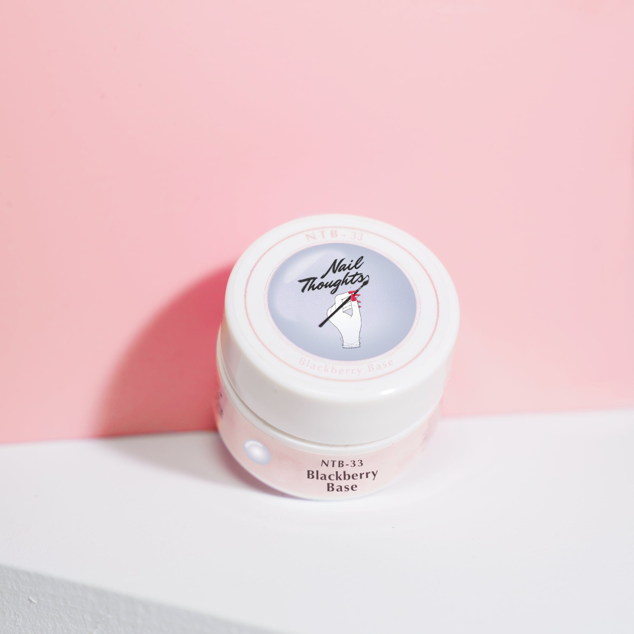 Nail Thoughts POT NTB 33 Blackberry Base 8g - Professional Nail Polish for Salon & Home Manicures - Perfect for Gel Nails, Acrylics & DIY Nail Art
