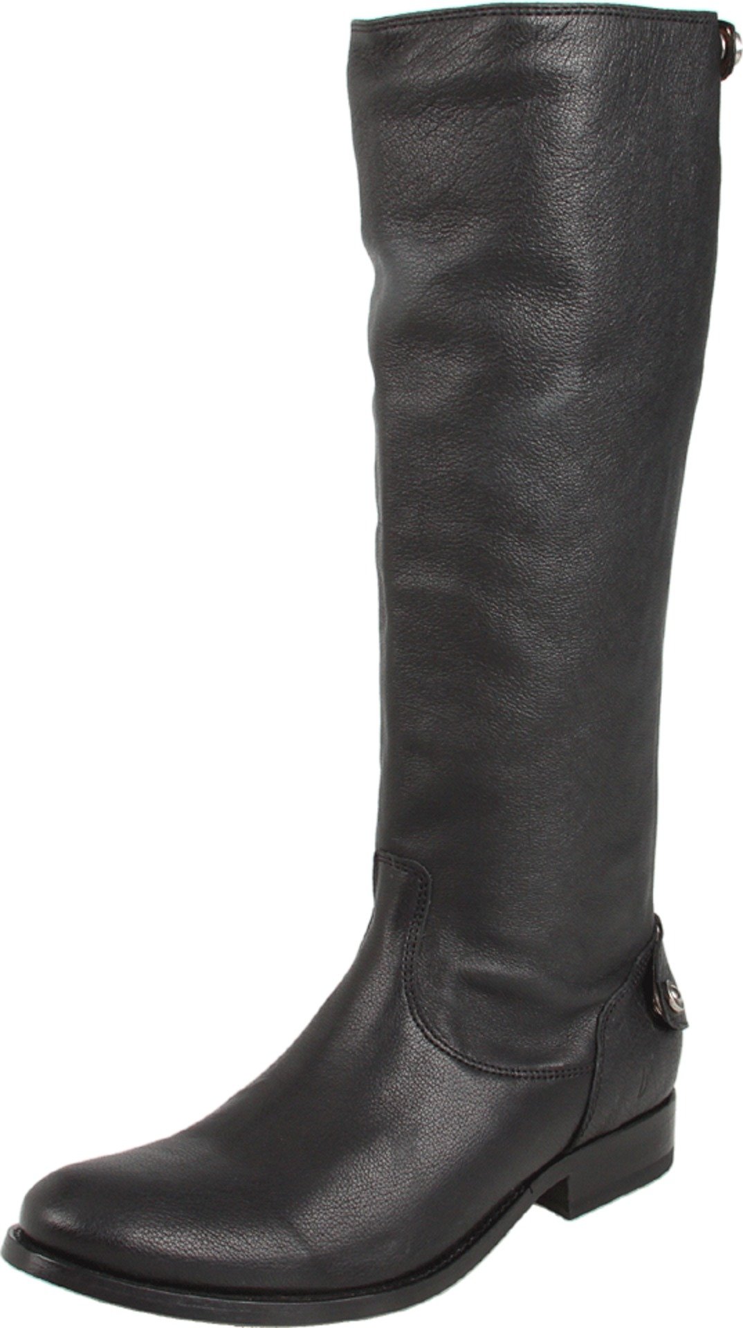 FRYE Women's Melissa Button Back Zip Boot - Stylish Leather Ankle Boots for Women | Perfect for Casual Outfits, Office Wear & Fall Fashion