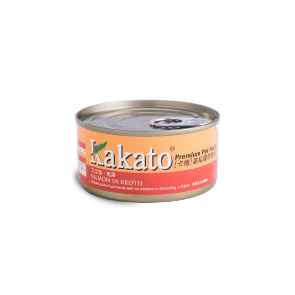 Premium Kakato Wet Can Food 170g - Chicken, Beef, Brown Rice, Tuna Fillet & Cheese Variety Pack - Healthy Natural Flavors for Cats and Dogs - Perfect for Mealtime, Training Treats & Weight Management