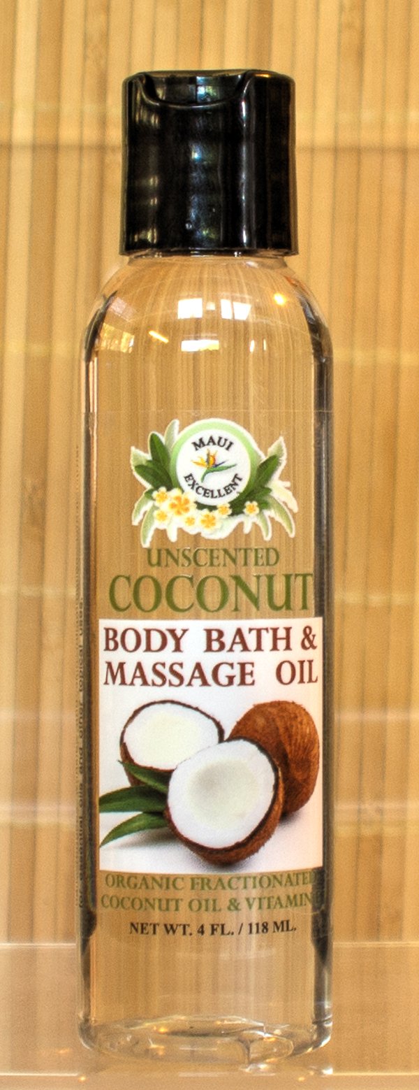 Organic Unscented Coconut Oil for Body, Bath & Massage - Hydrating & Nourishing Skin Care - Perfect for Dry Skin, Aromatherapy & Spa Relaxation