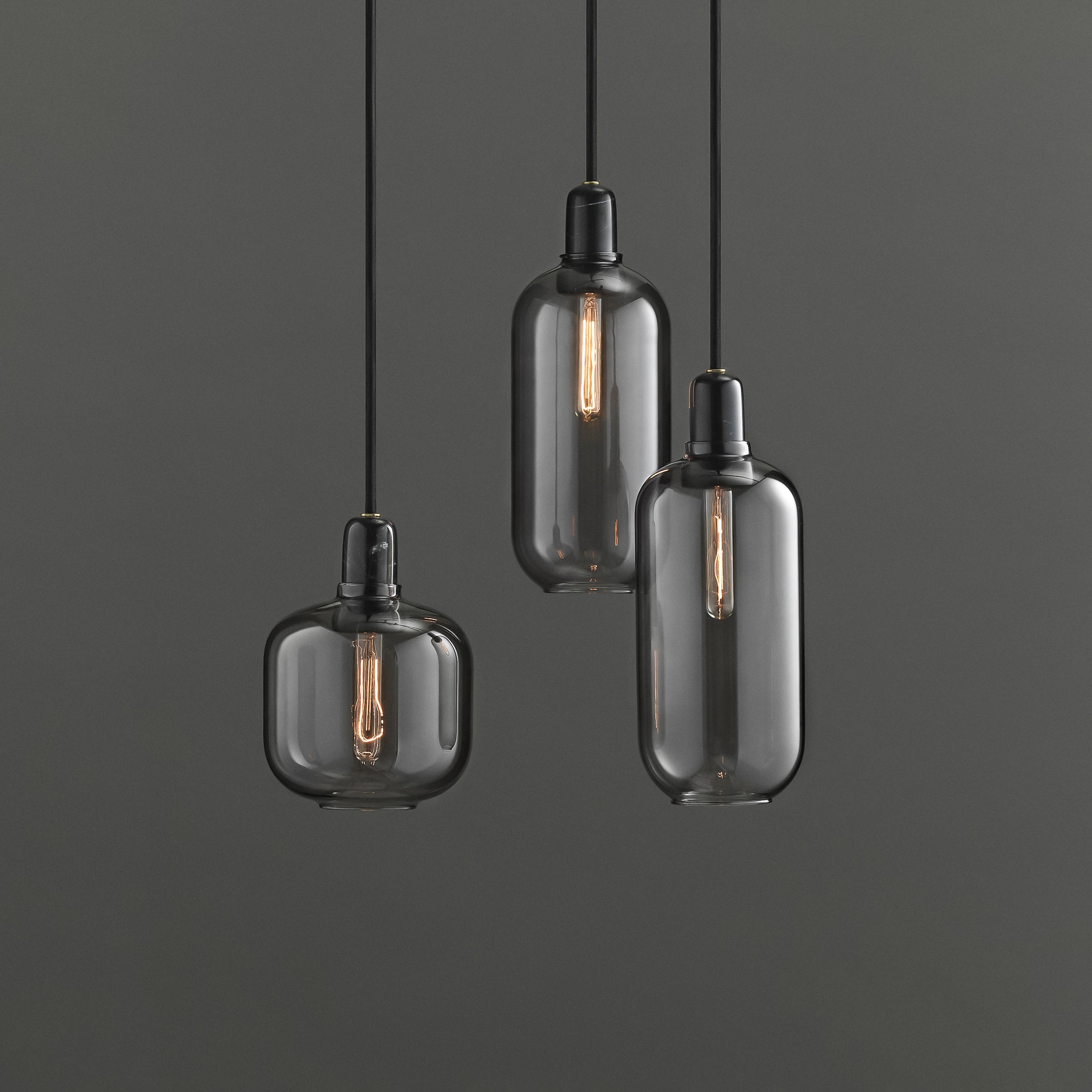 Modern Amp Pendant Lamp - Industrial Style Hanging Light Fixture for Kitchen Island, Dining Room & Bedroom Decor